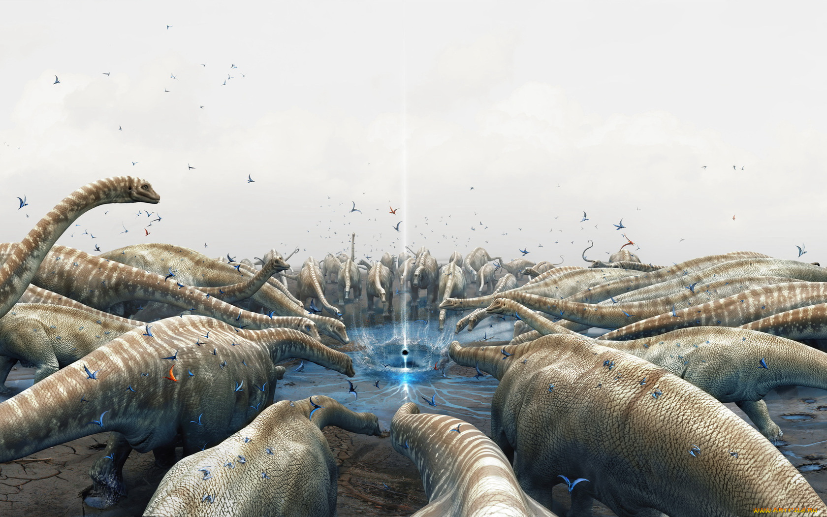 3д, графика, animals, животные, динозавры