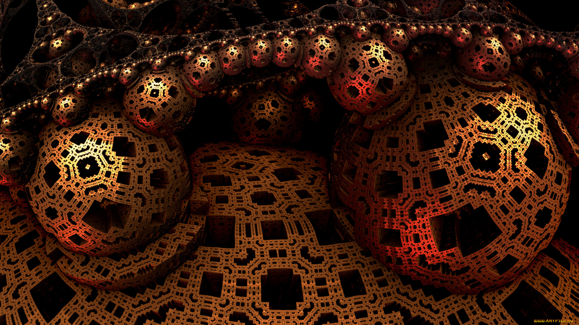 3д, графика, fractal, фракталы, фон, цвета, узор