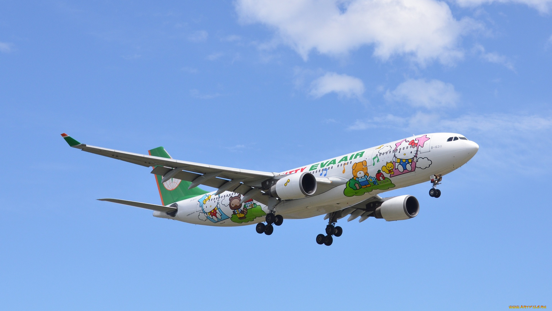 авиация, пассажирские, самолёты, облака, полет