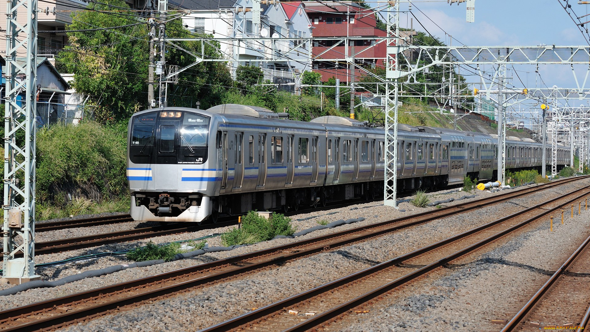 техника, электрички, электричка, рельсы