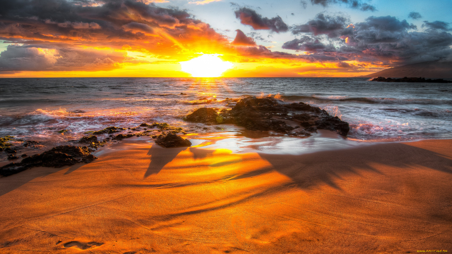 природа, восходы, закаты, море, восход, берег, скалы, пейзаж