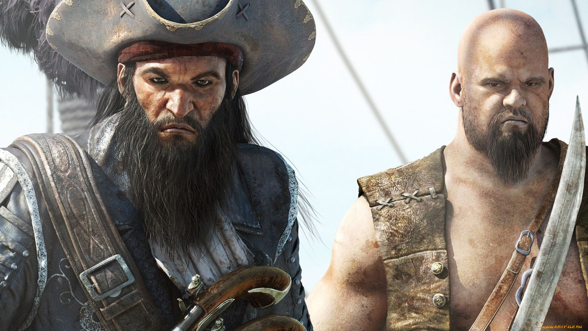 видео, игры, assassin`s, creed, iv, black, flag, assassin, s