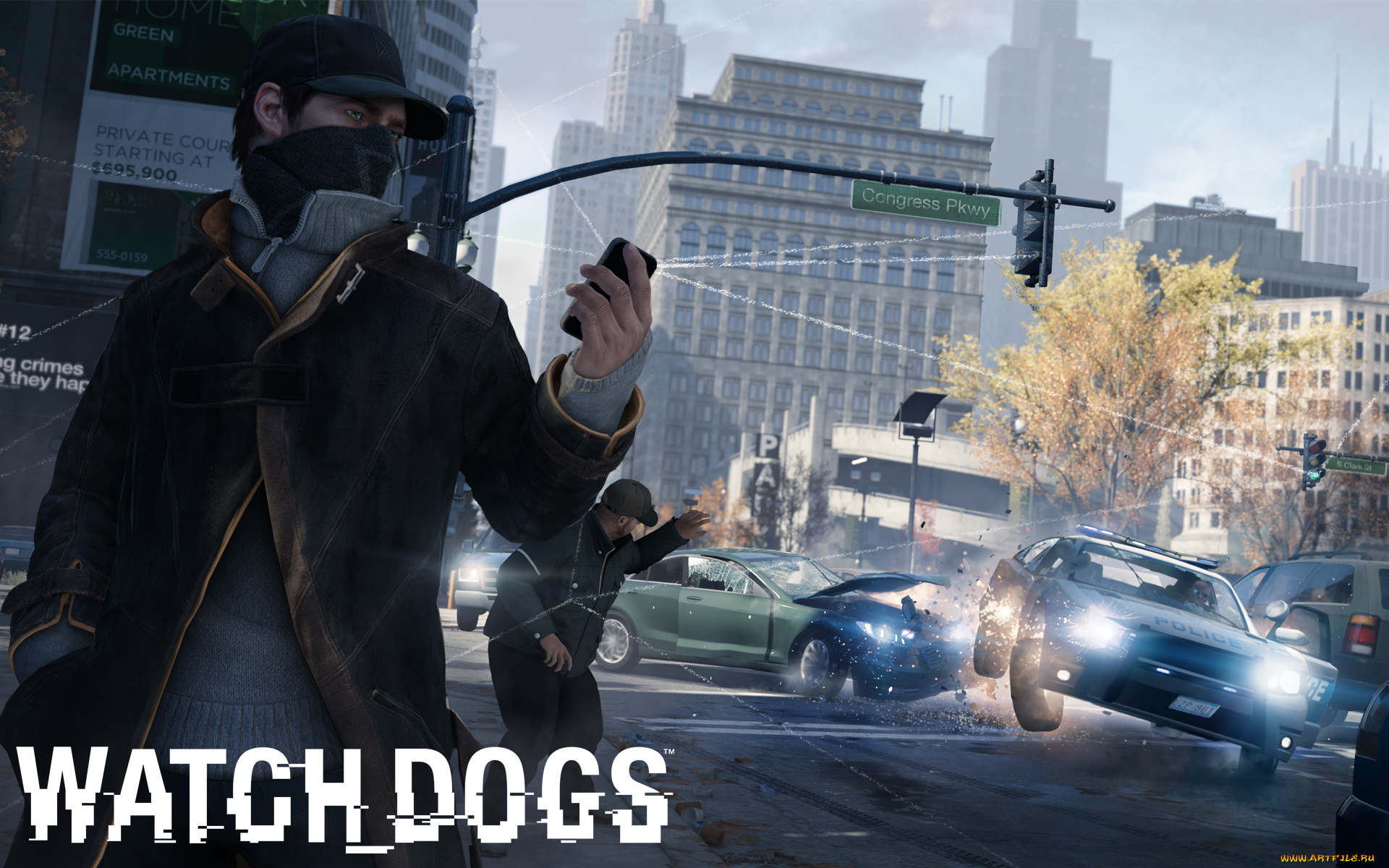 watch, dogs, видео, игры, кепка, авария, куртка