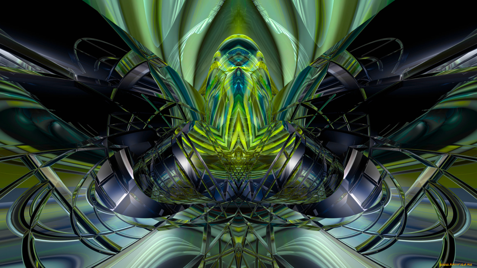 3д, графика, фракталы, , fractal, цвета, фон, узор