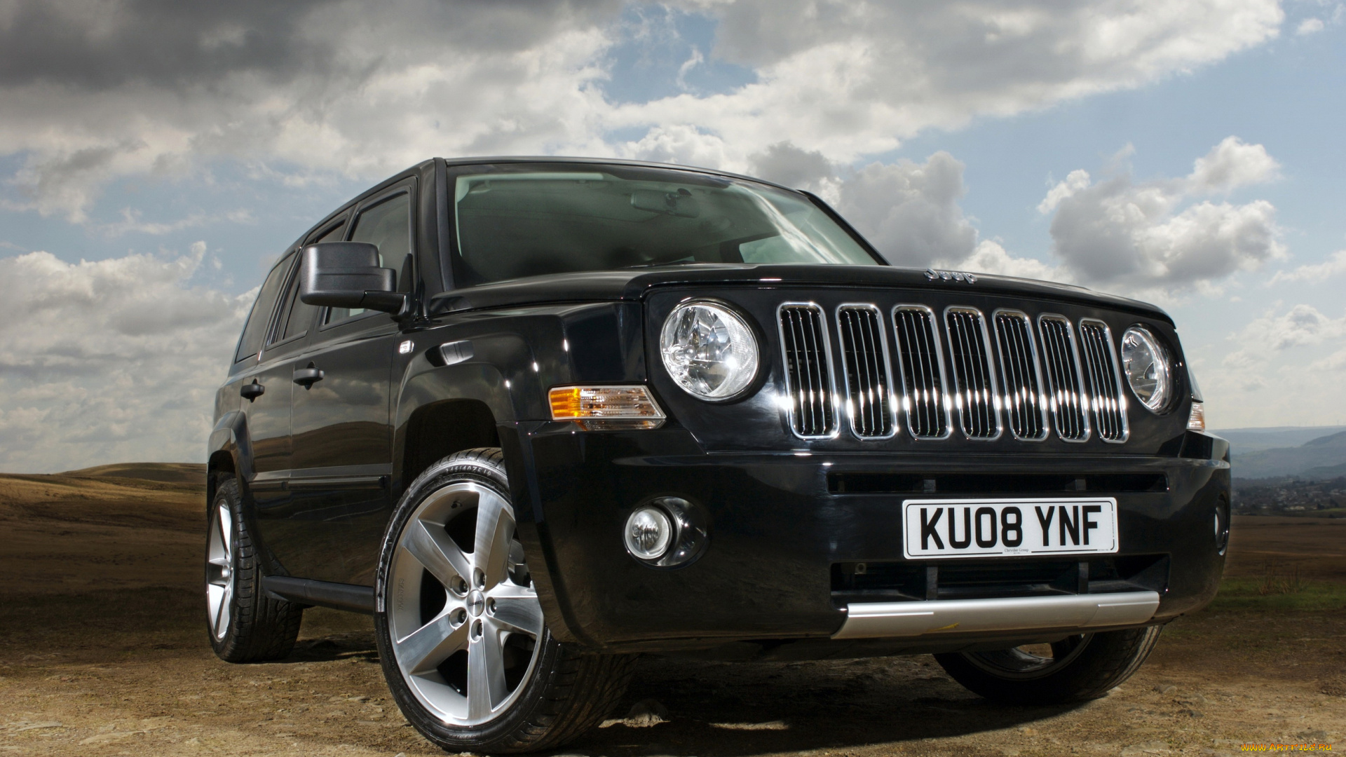 автомобили, jeep, черный, металлик, patriot