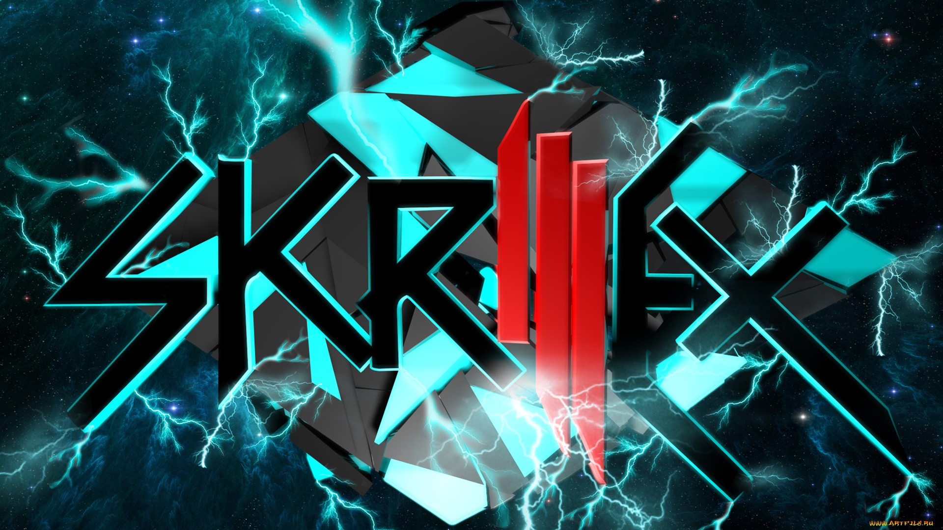 музыка, skrillex, логотип