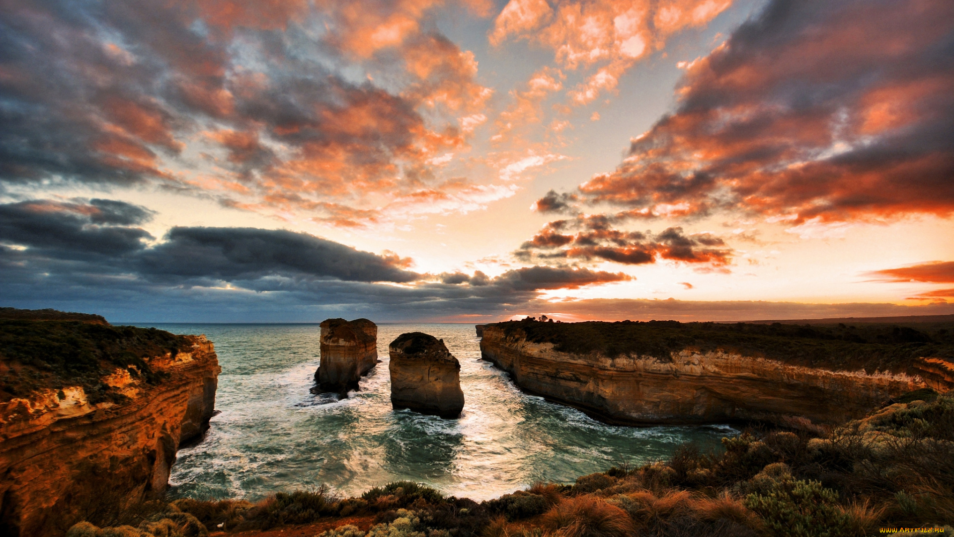 природа, побережье, австралия