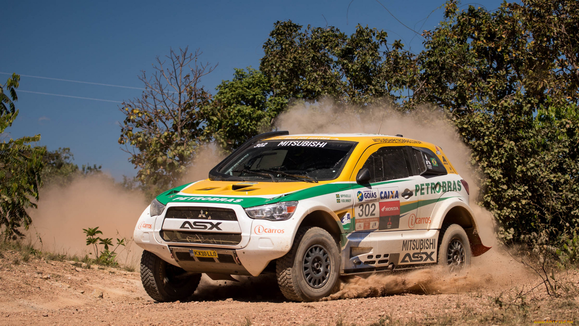 спорт, авторалли, 2014г, racing, asx, пыль, ралли, гонка, mitsubishi