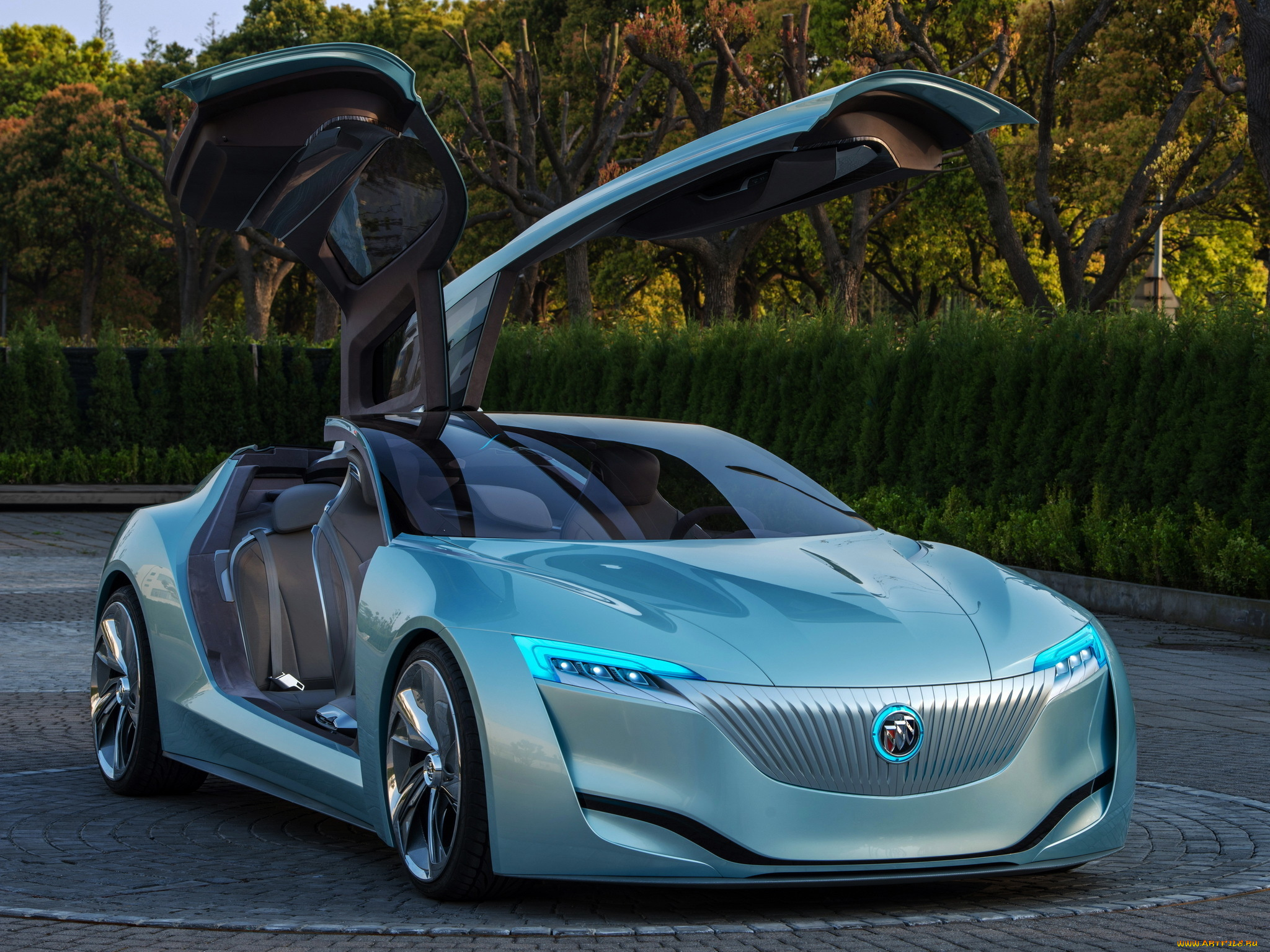 автомобили, buick, двери, концепт, riviera, concept, машина