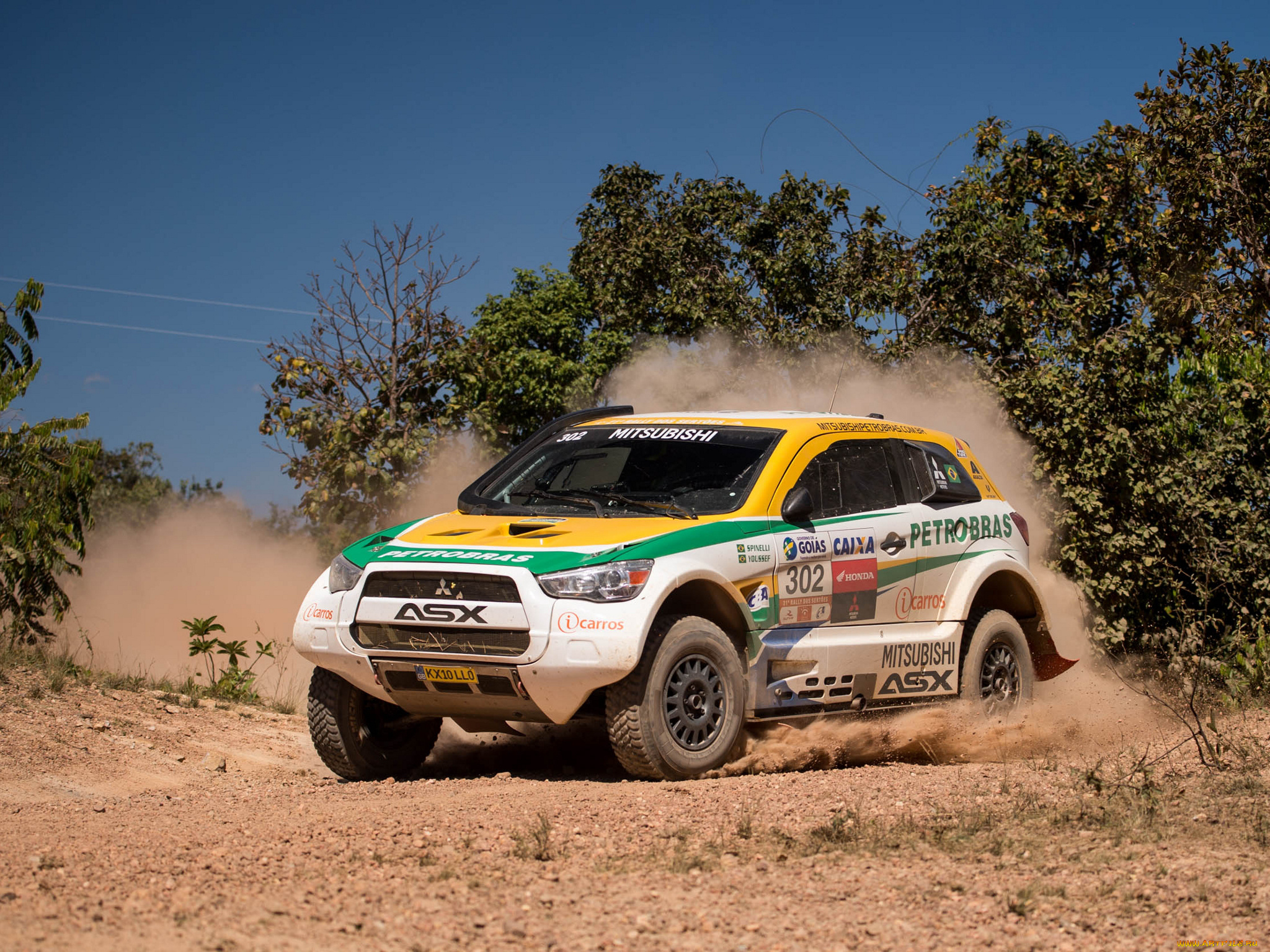 спорт, авторалли, 2014г, racing, asx, пыль, ралли, гонка, mitsubishi