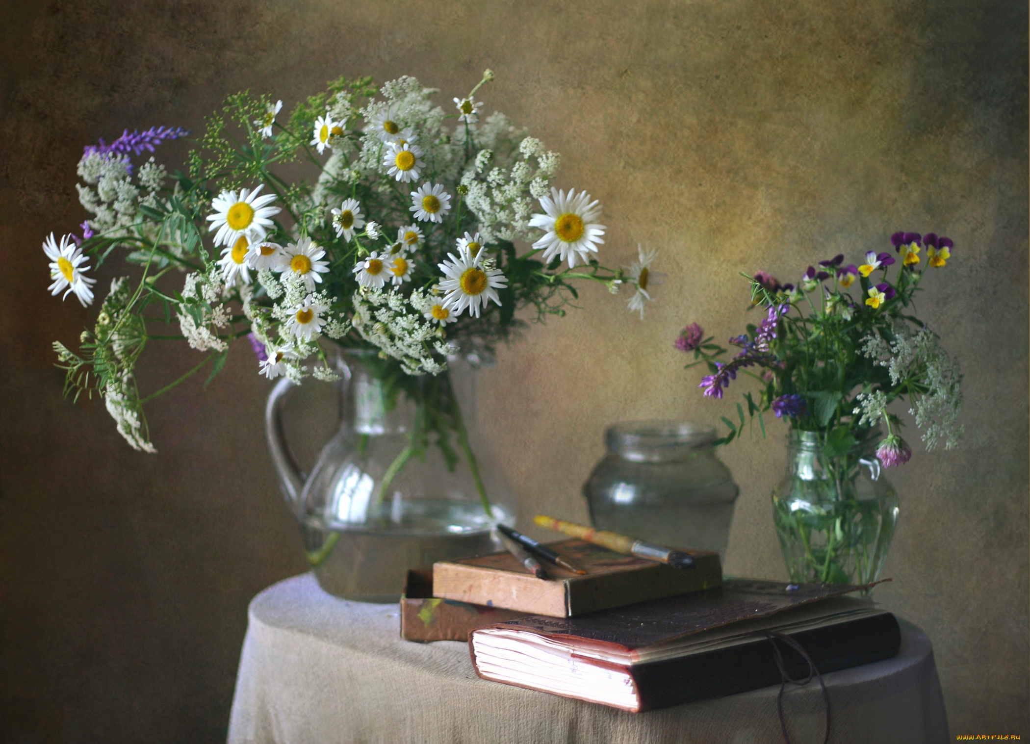 цветы, луговые, , полевые, , цветы, книги, букет