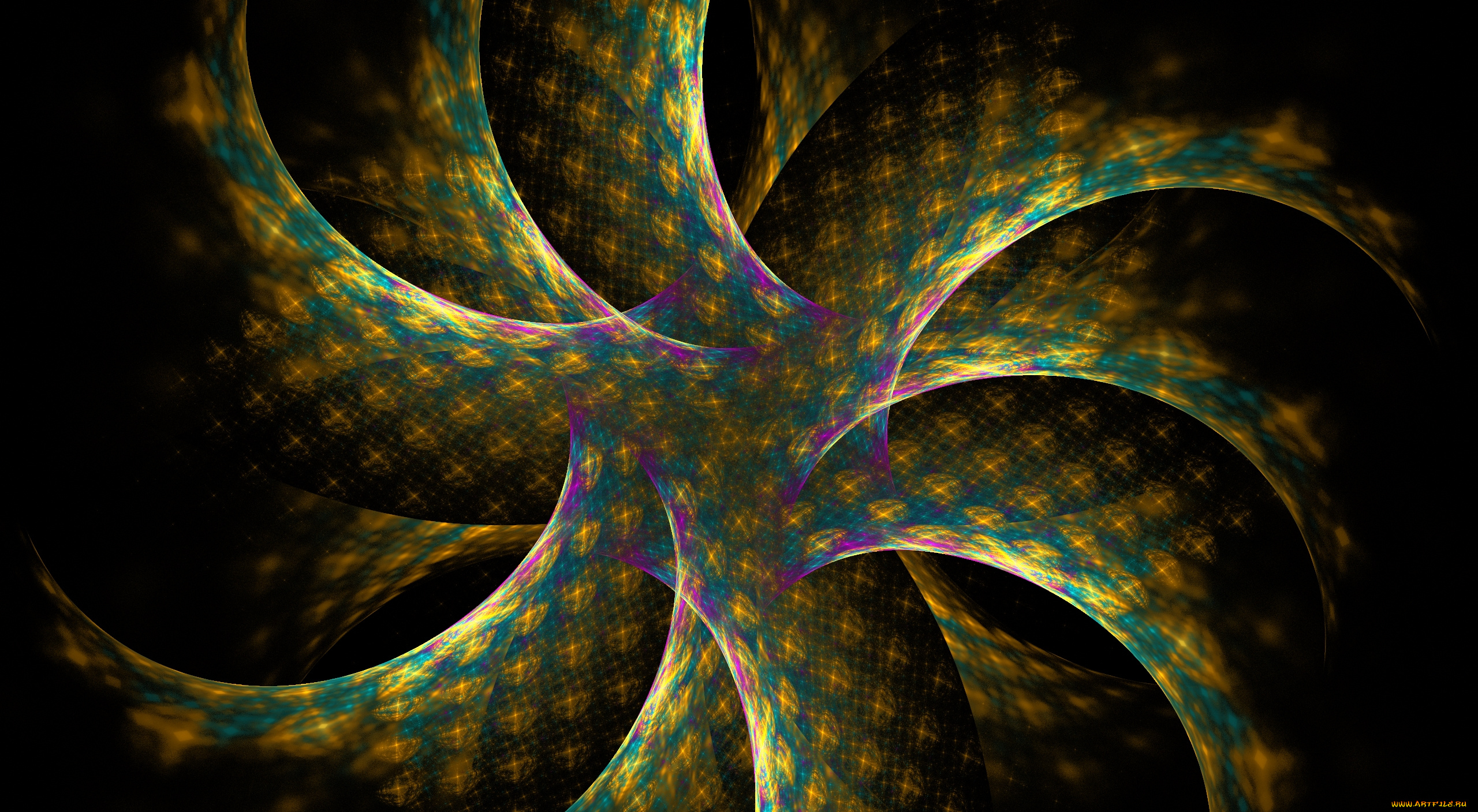 3д, графика, фракталы, , fractal, фон, узор, цвета