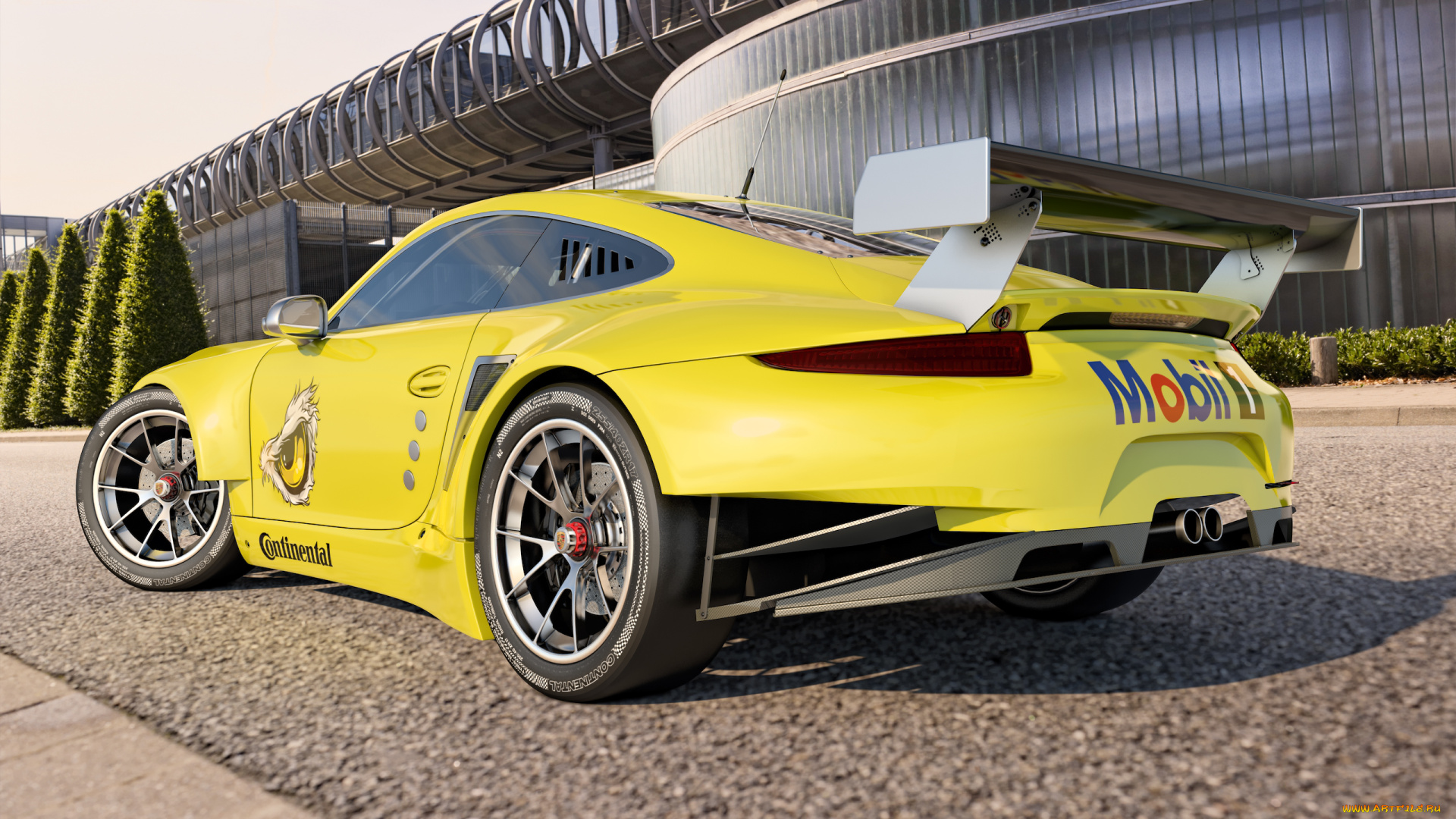 автомобили, 3д, porsche