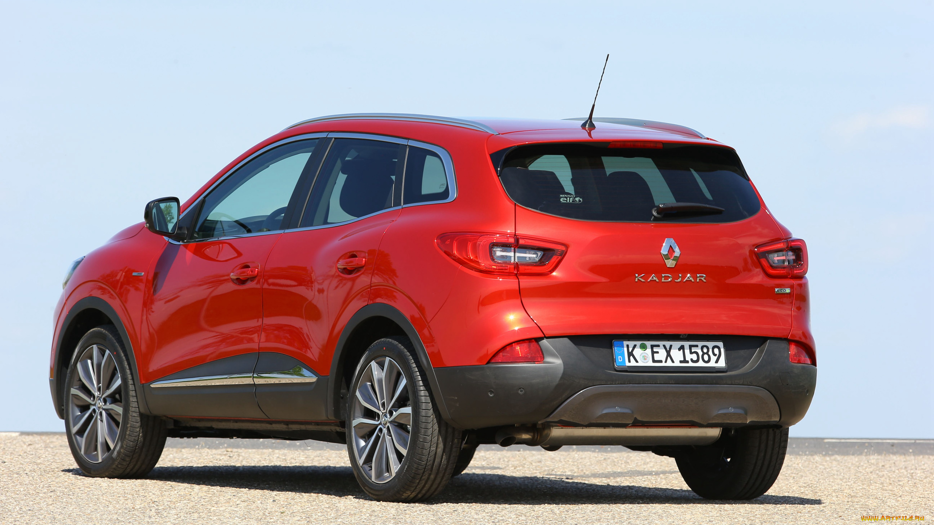 автомобили, renault, красный, 2015г, kadjar, bose
