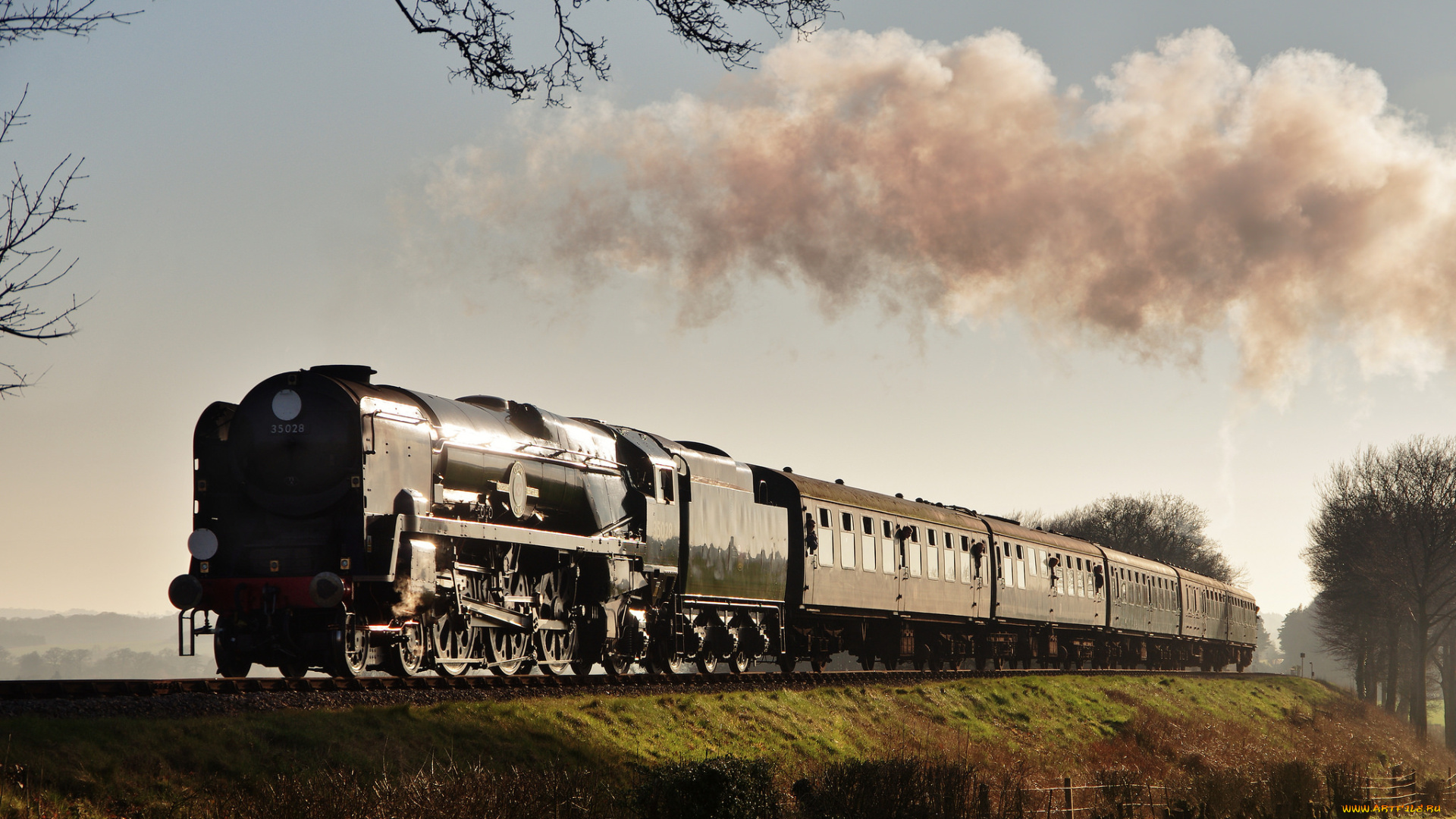 техника, паровозы, паровоз, рельсы, дорога, железная