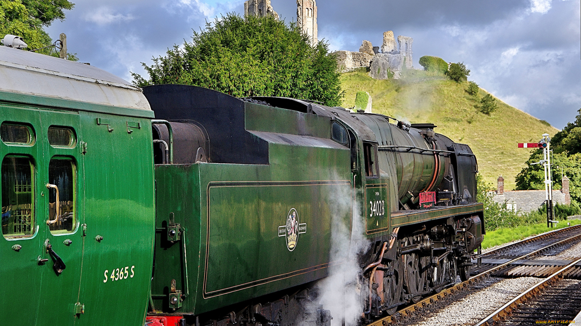 техника, паровозы, паровоз, рельсы, дорога, железная