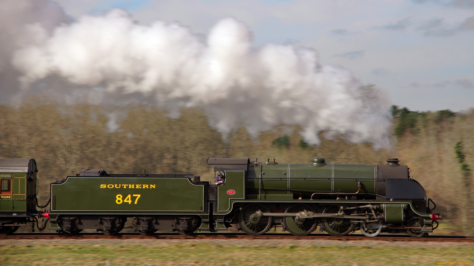 техника, паровозы, паровоз, рельсы, дорога, железная