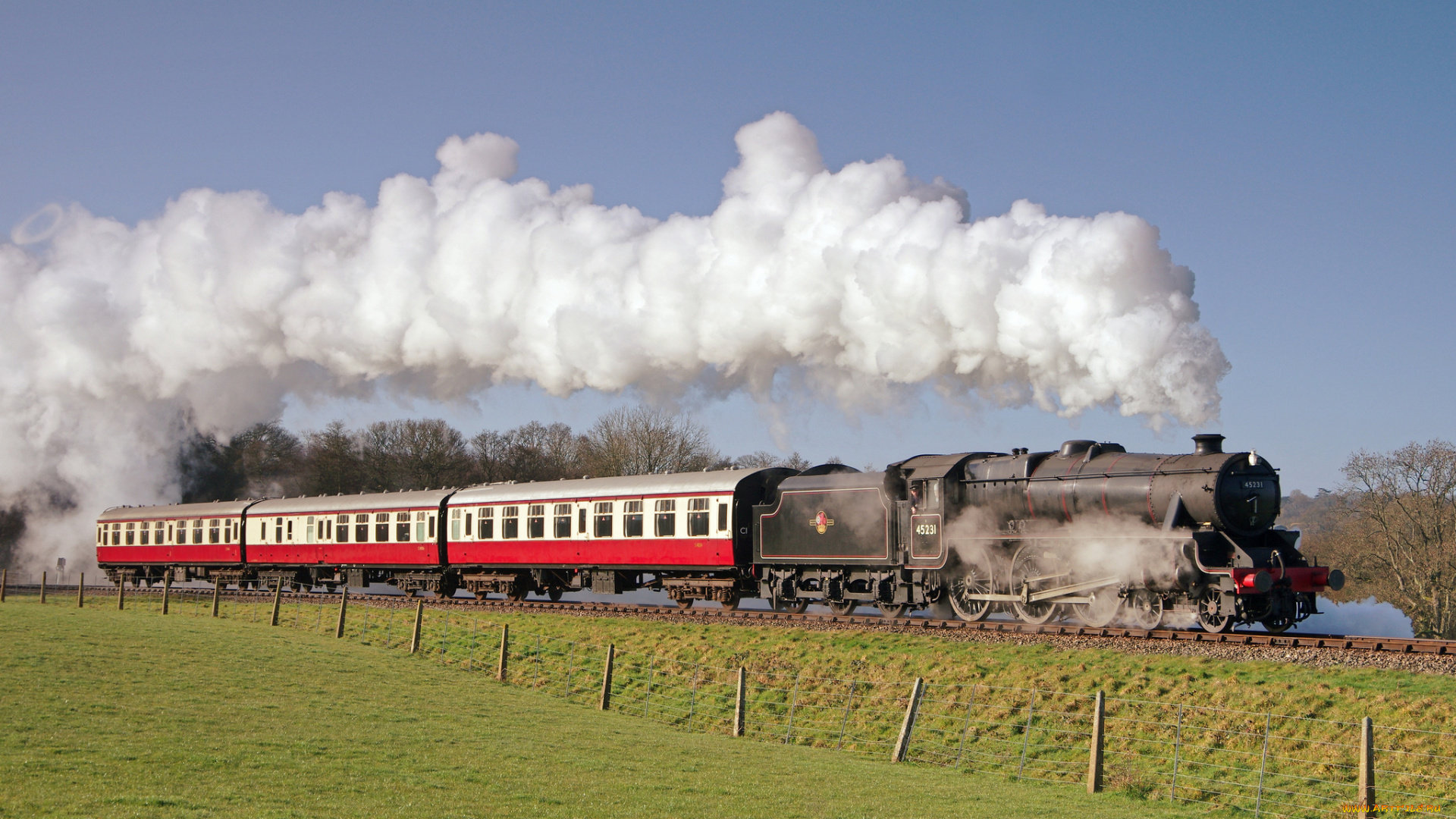 техника, паровозы, железная, паровоз, дорога, рельсы