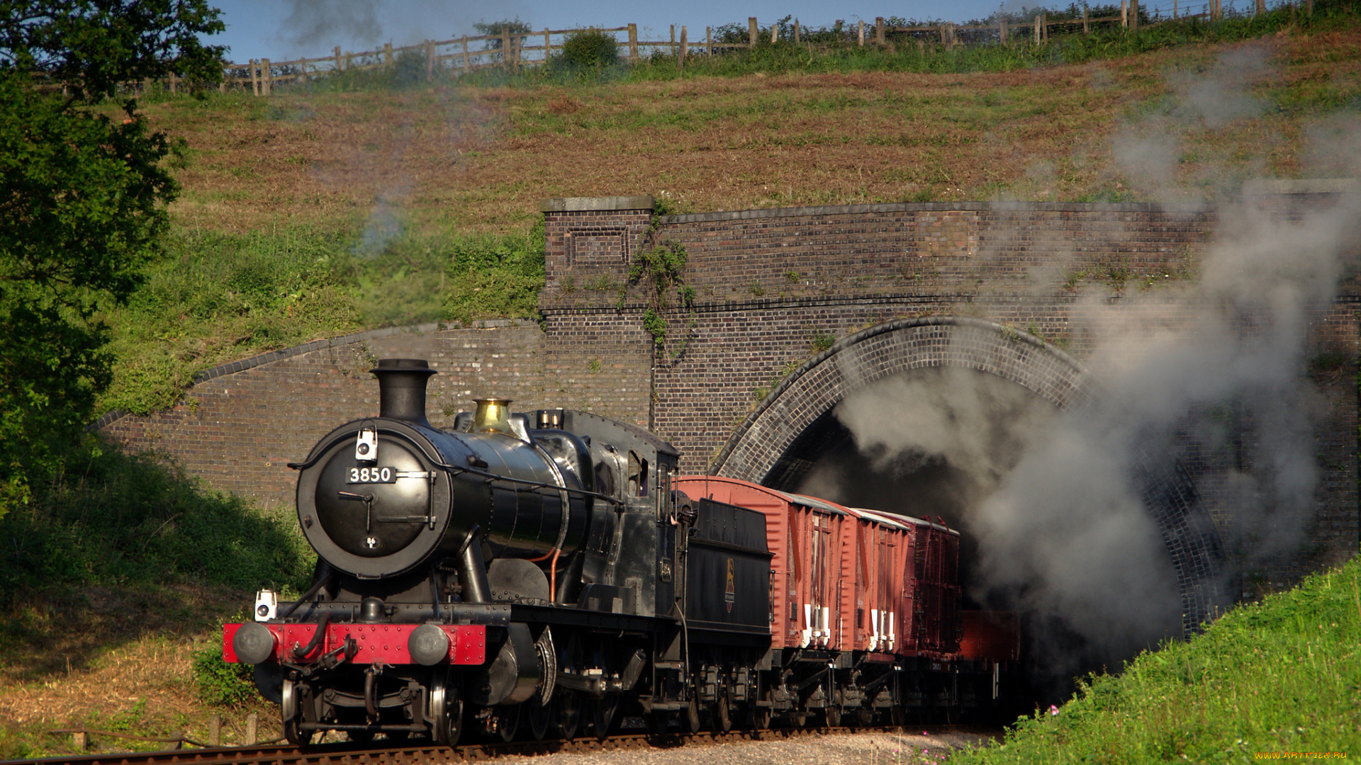 техника, паровозы, железная, паровоз, рельсы, дорога