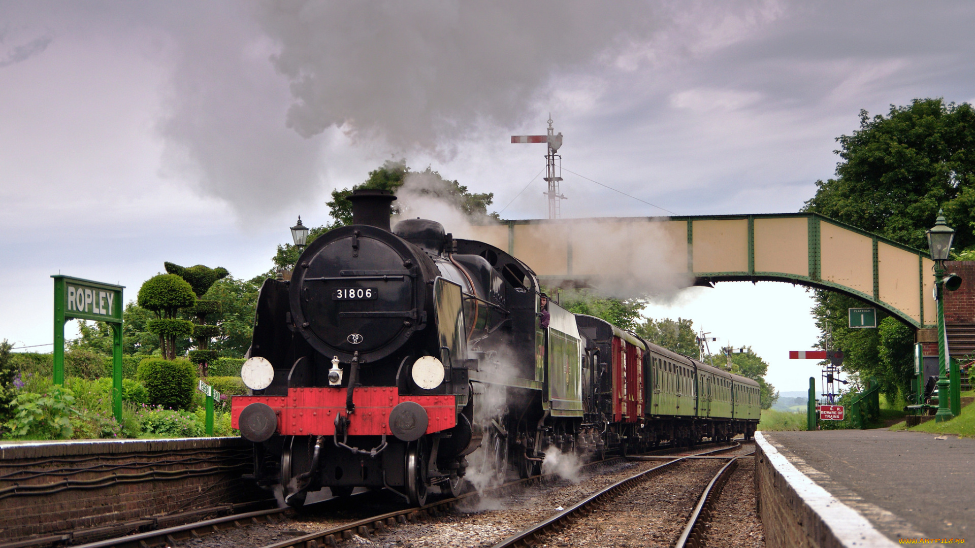 техника, паровозы, железная, паровоз, рельсы, дорога