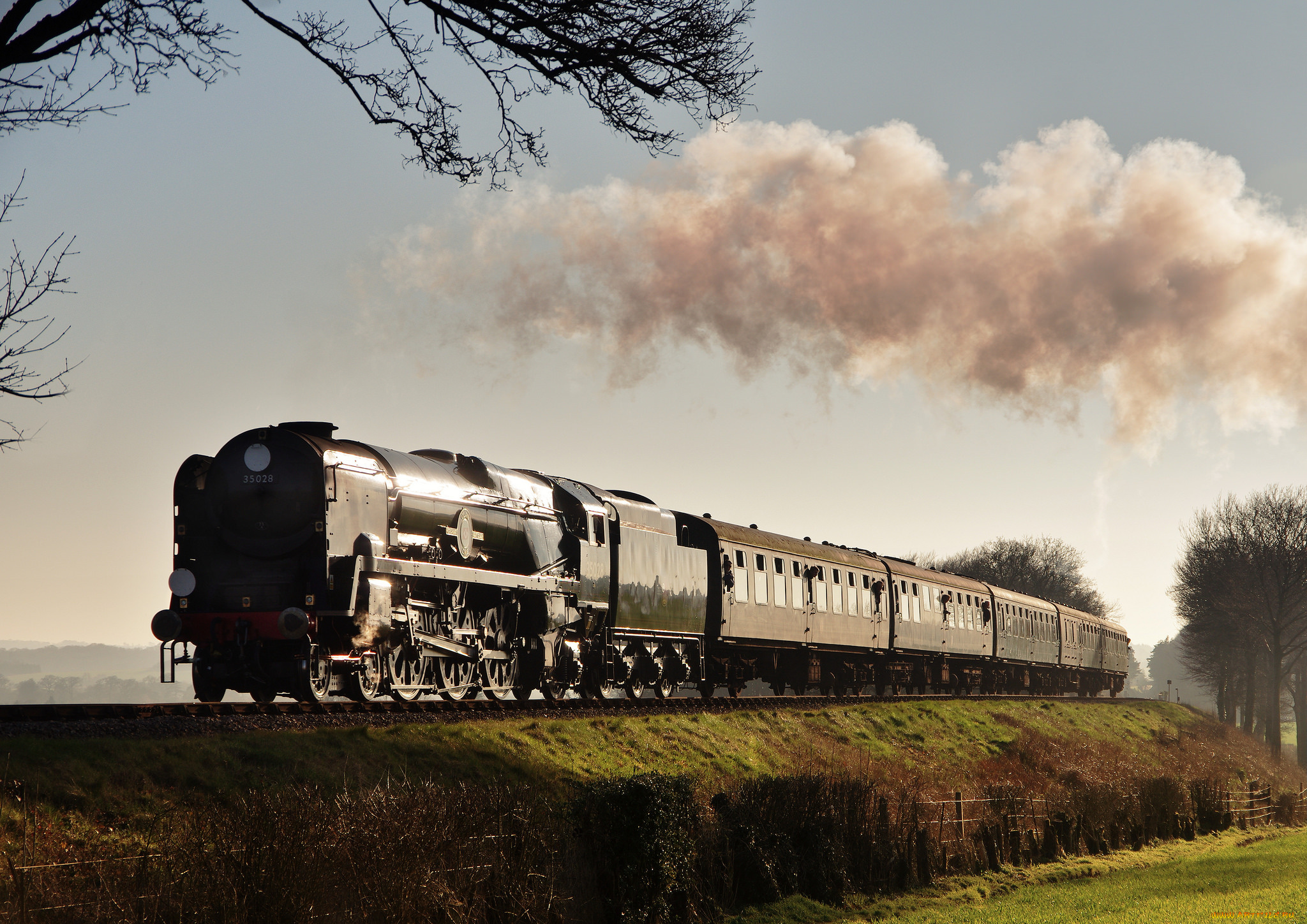 техника, паровозы, паровоз, рельсы, дорога, железная