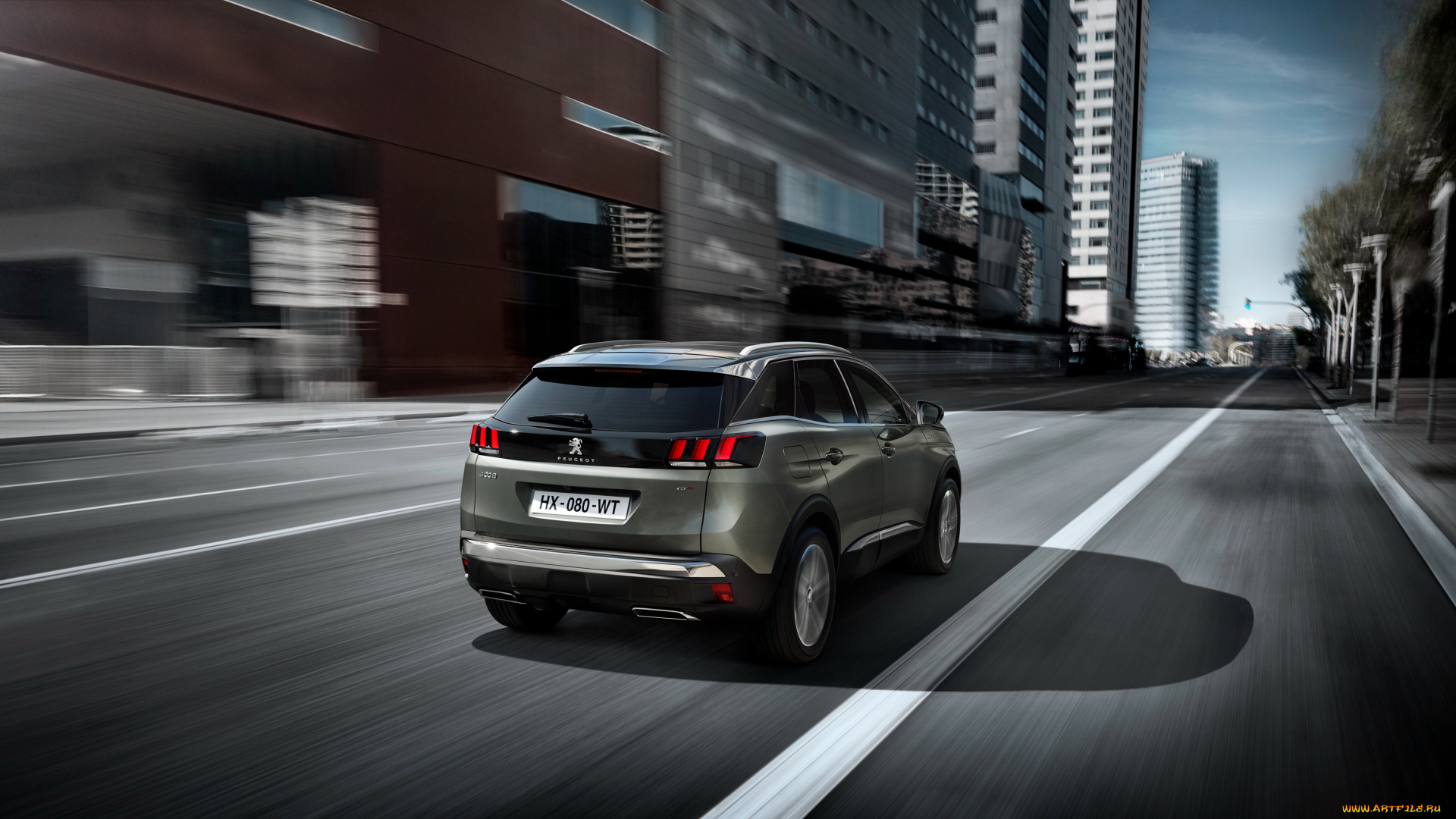 автомобили, peugeot, 2016г, worldwide, 3008, gt