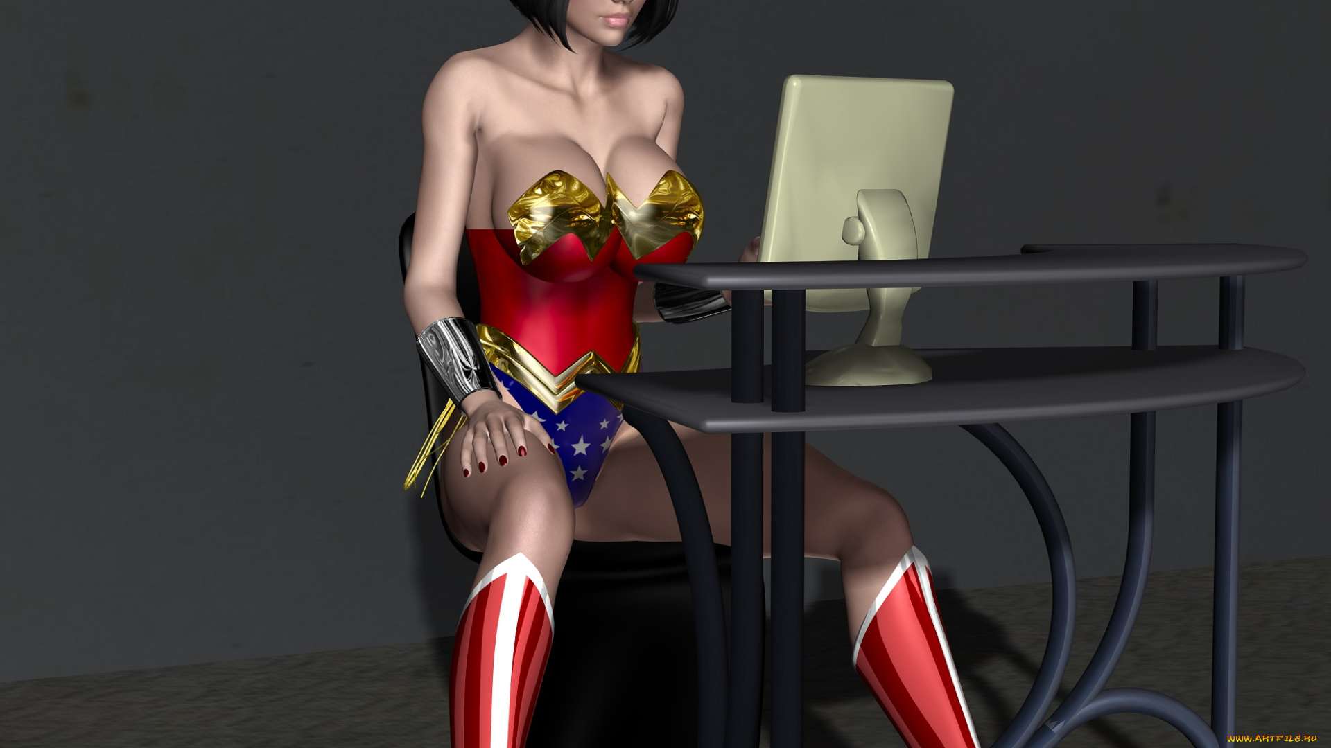 lordsnot, 3д, графика, фантазия, , fantasy, фон, девушка, взгляд