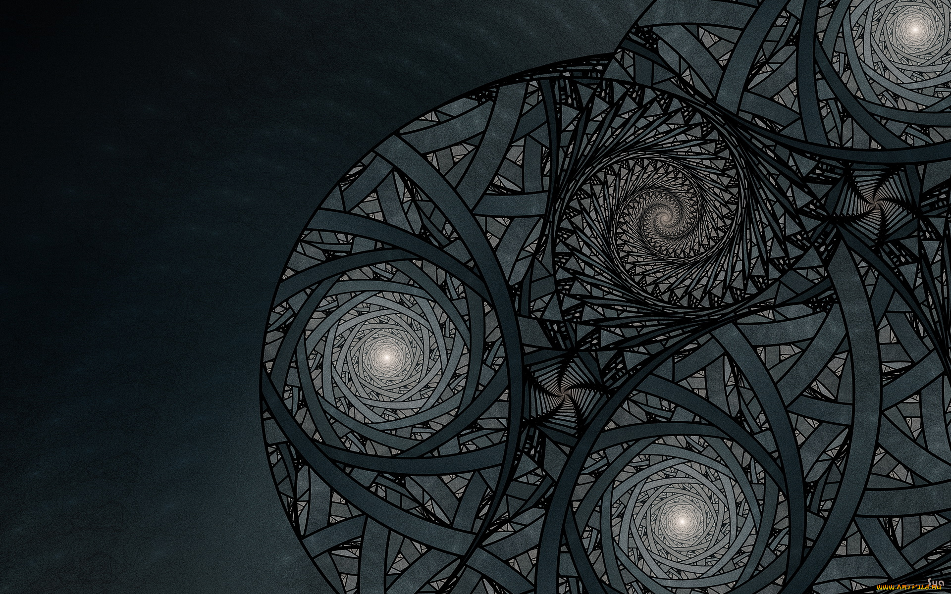 3д, графика, фракталы, , fractal, цвета, фон, узор