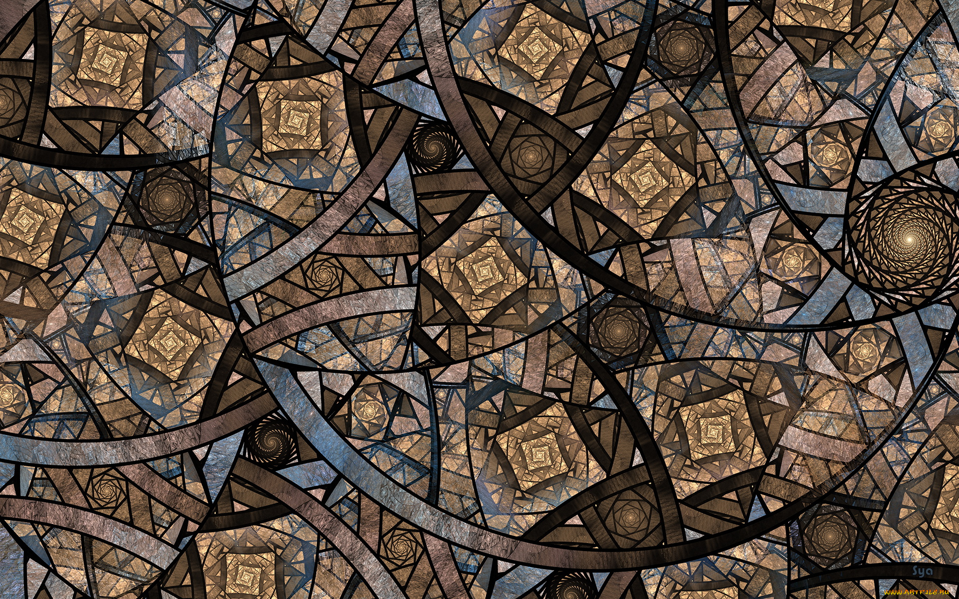 3д, графика, фракталы, , fractal, узор, фон, цвета