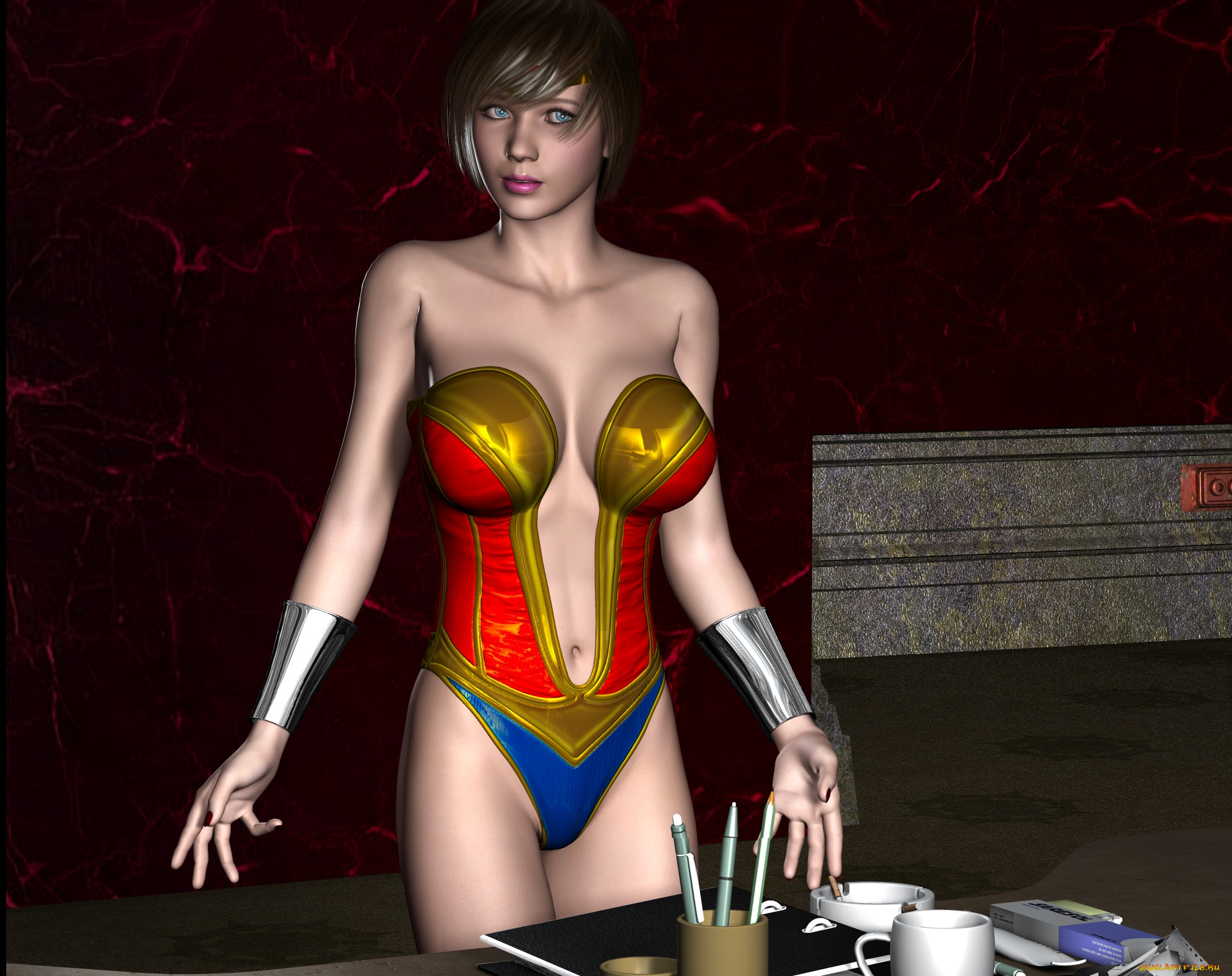 lordsnot, 3д, графика, фантазия, , fantasy, взгляд, фон, девушка