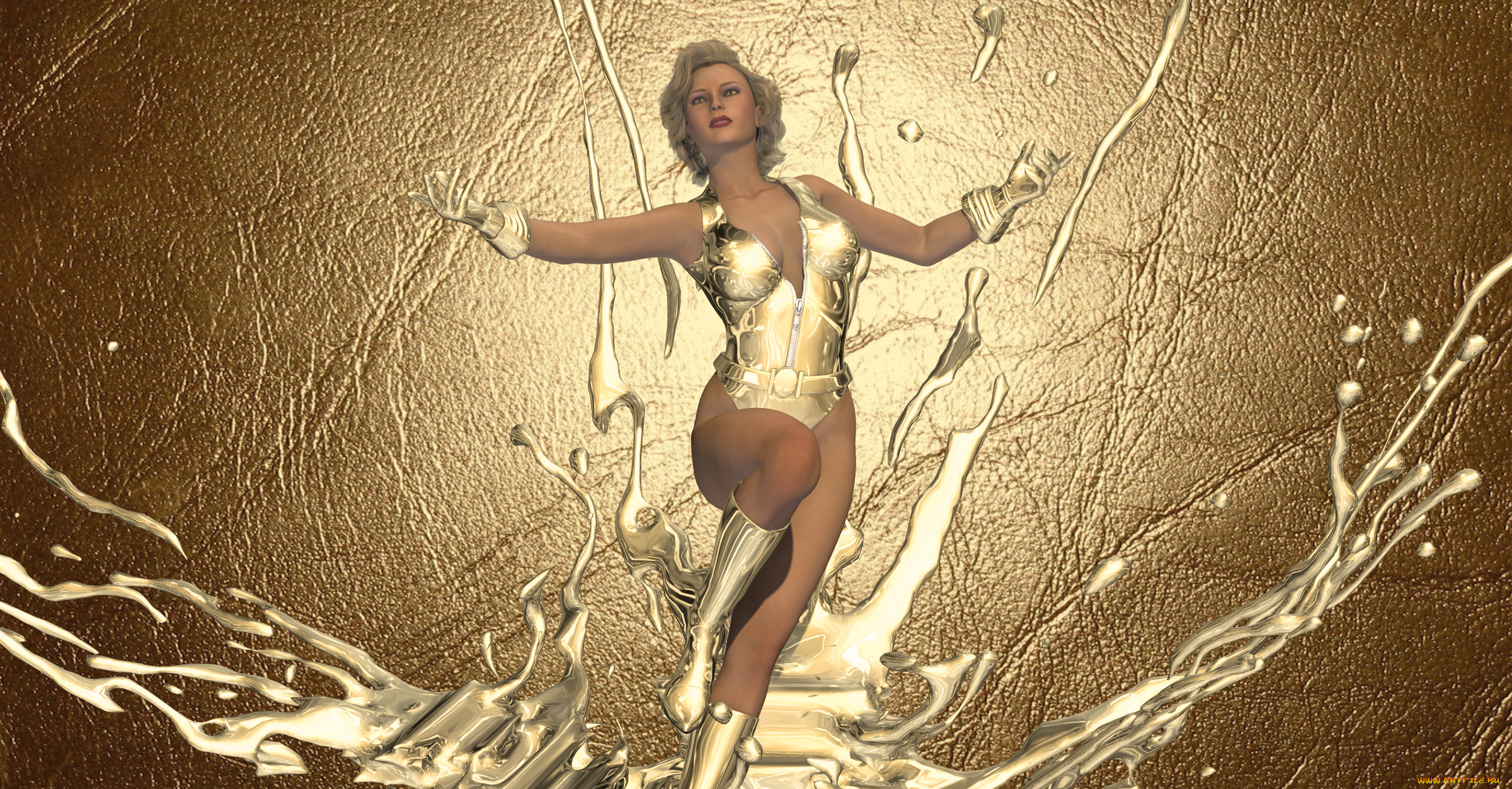 3д, графика, люди, , people, девушка, взгляд, фон