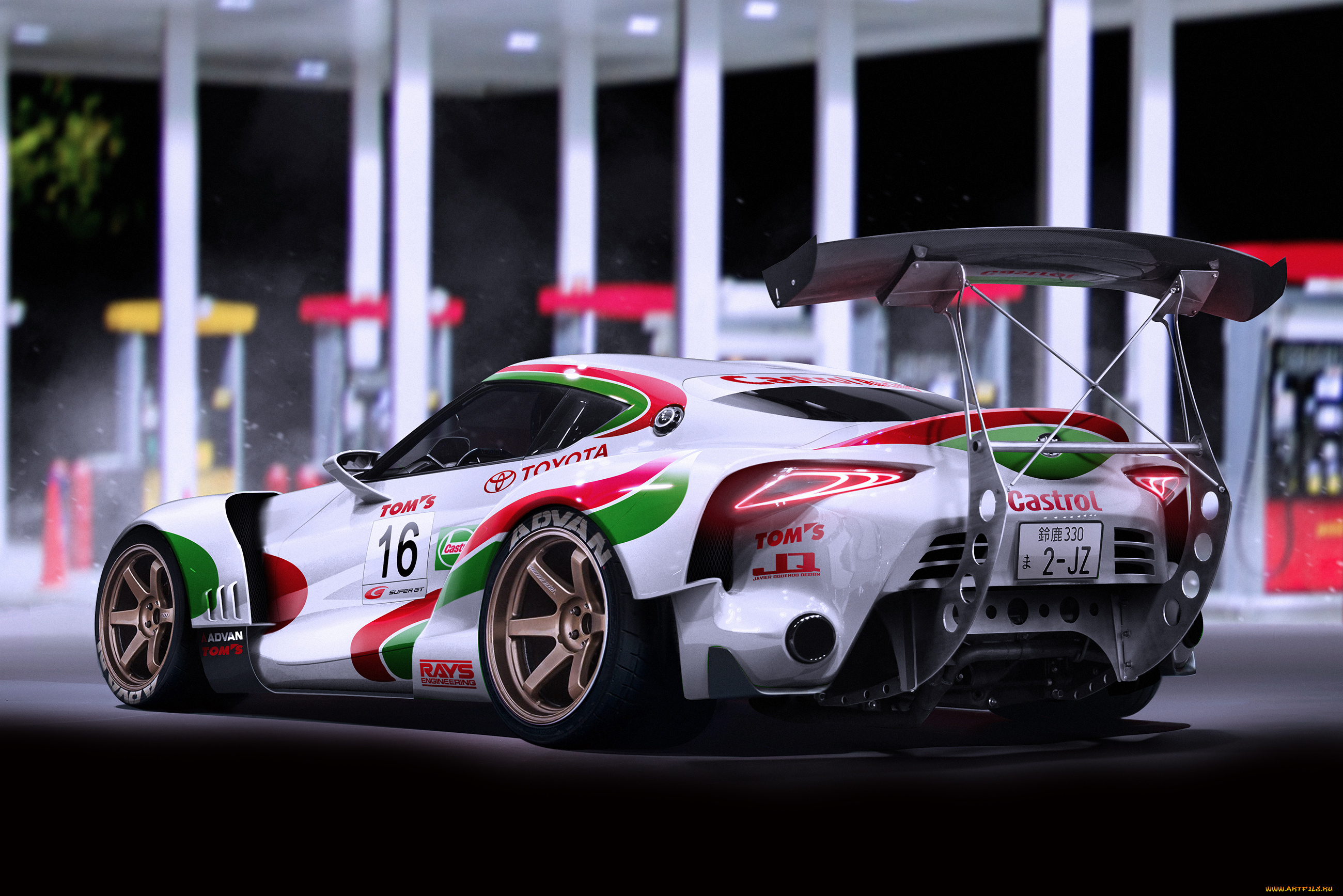 автомобили, виртуальный, тюнинг, toyota