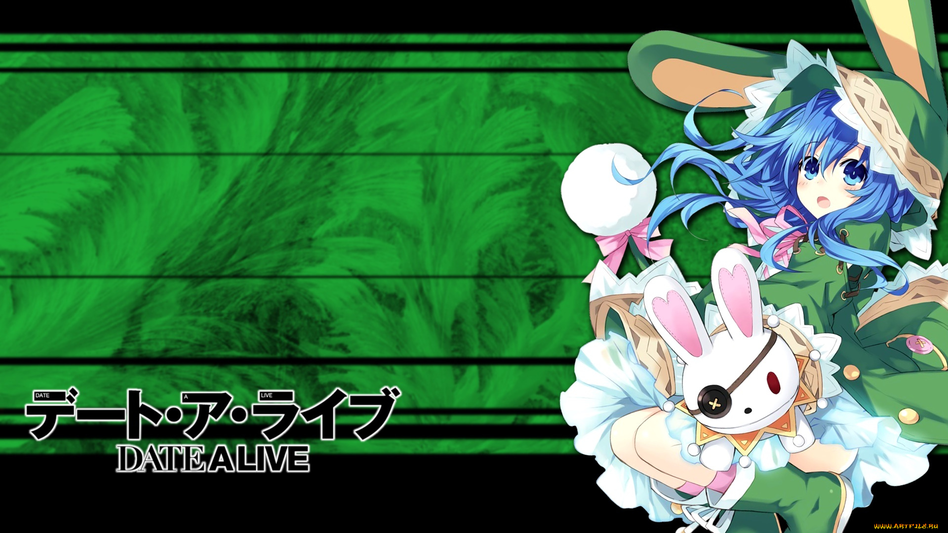 аниме, dead, or, alive, фон, взгляд, девушка