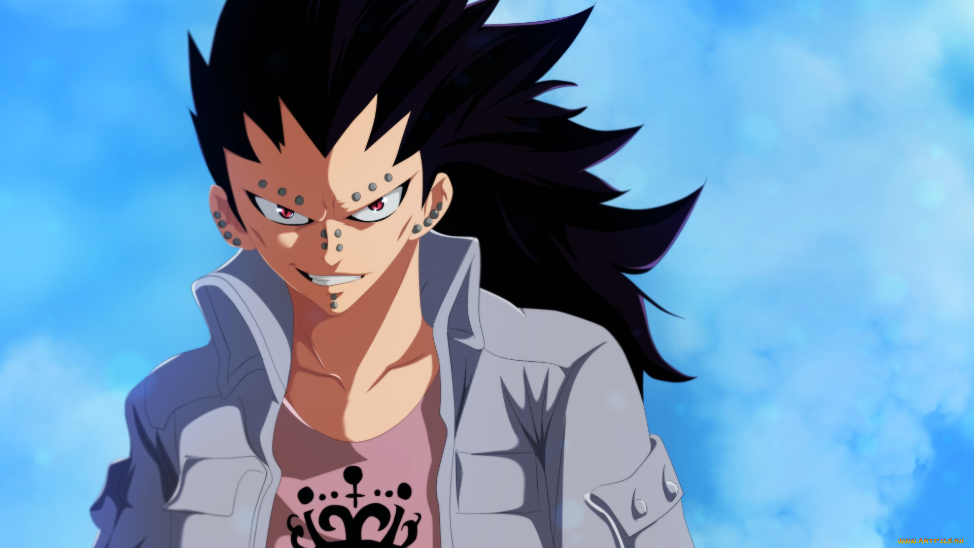 аниме, fairy, tail, гаджил