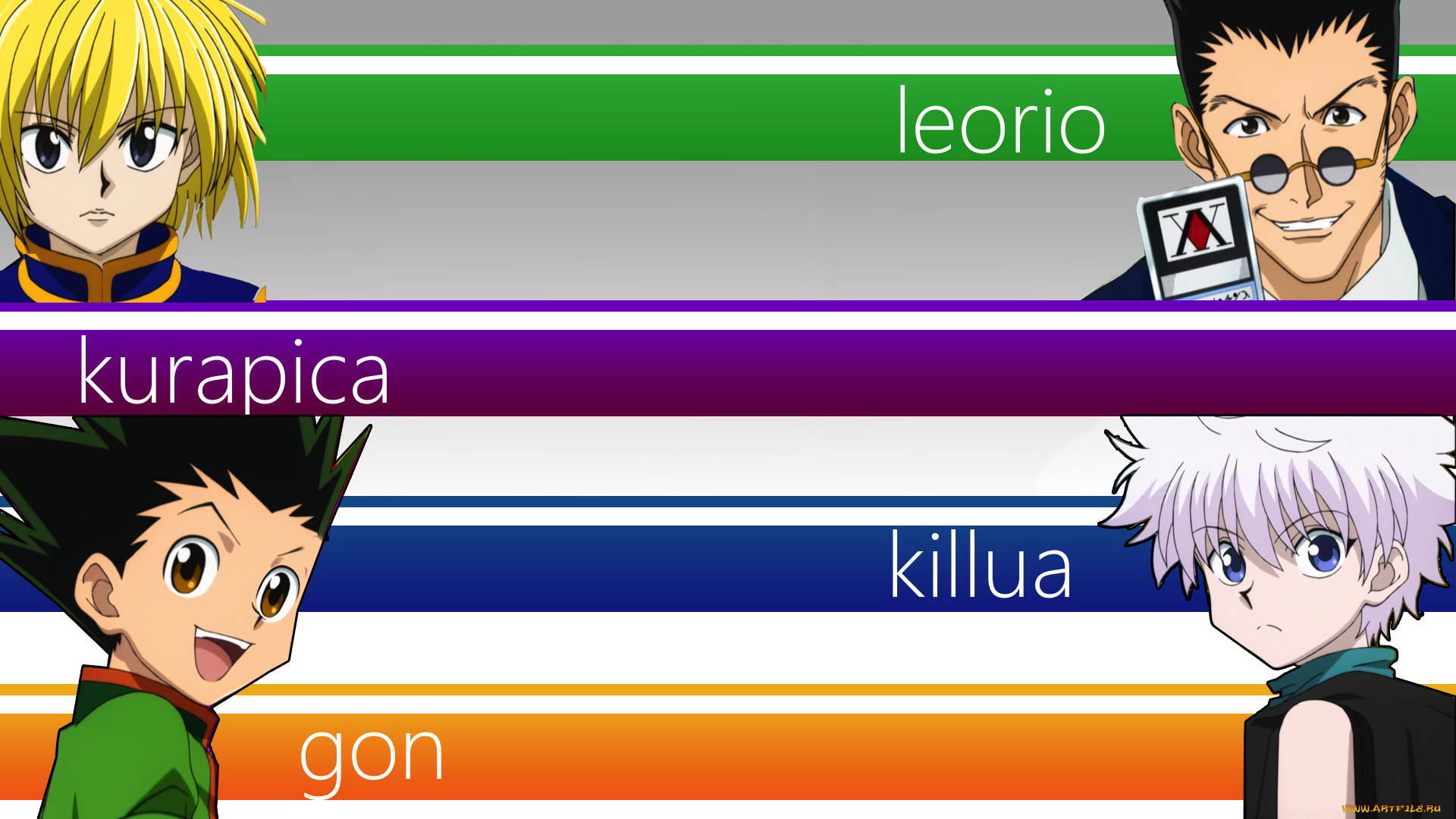 аниме, hunter, x, hunter, охотник