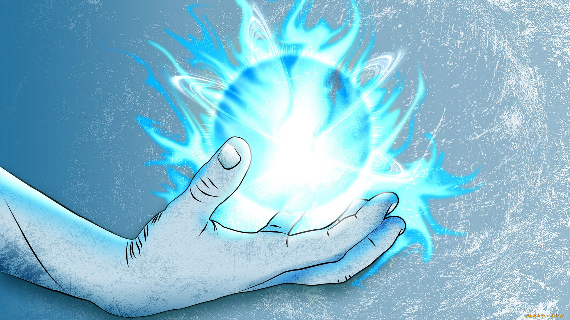 аниме, naruto, рука