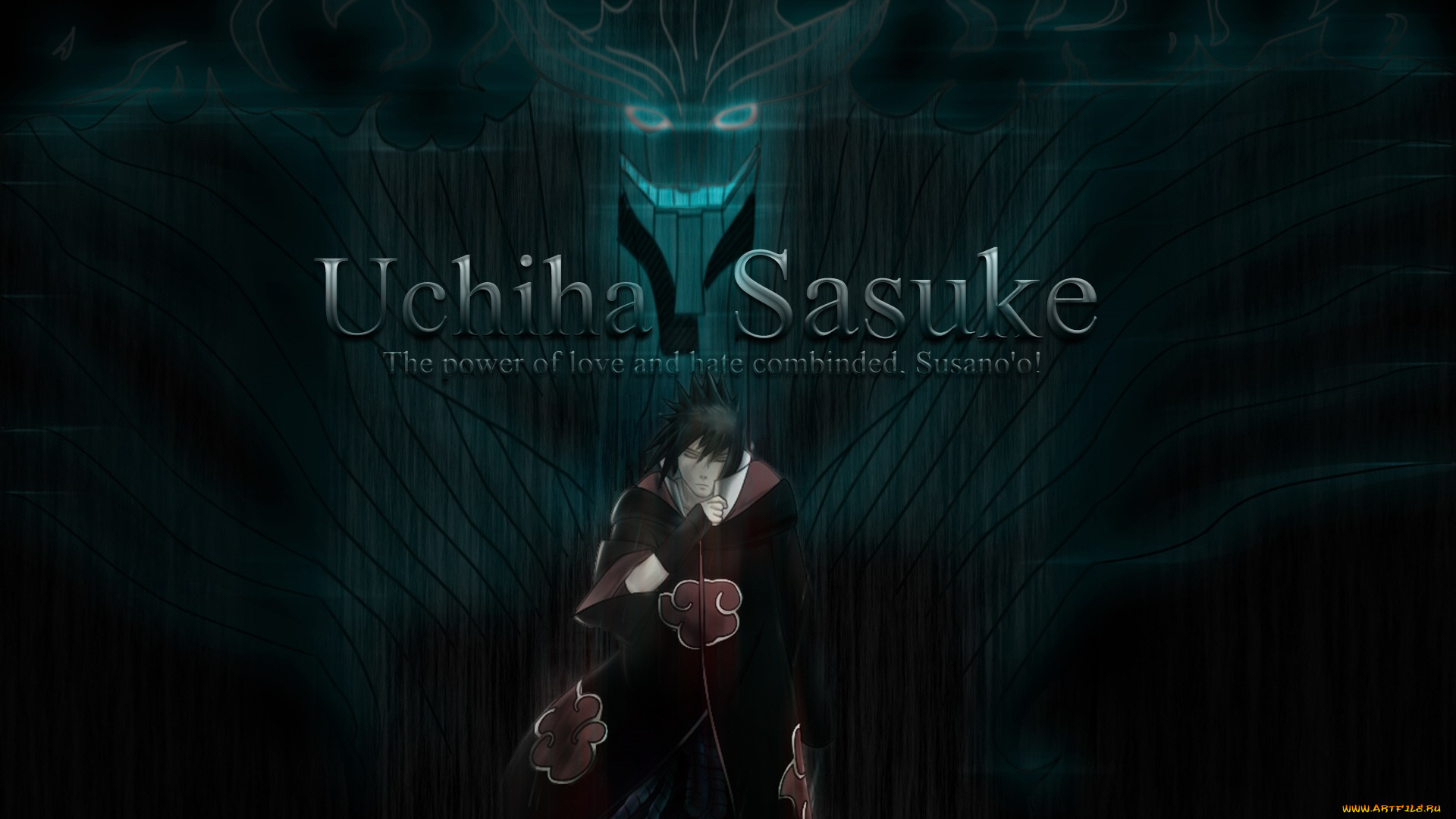 аниме, naruto, саске