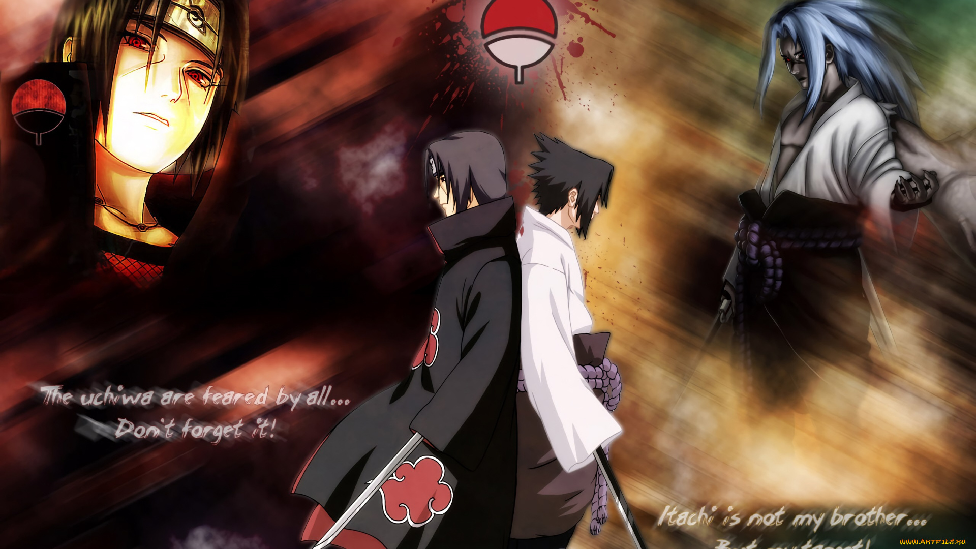 аниме, naruto, учиха