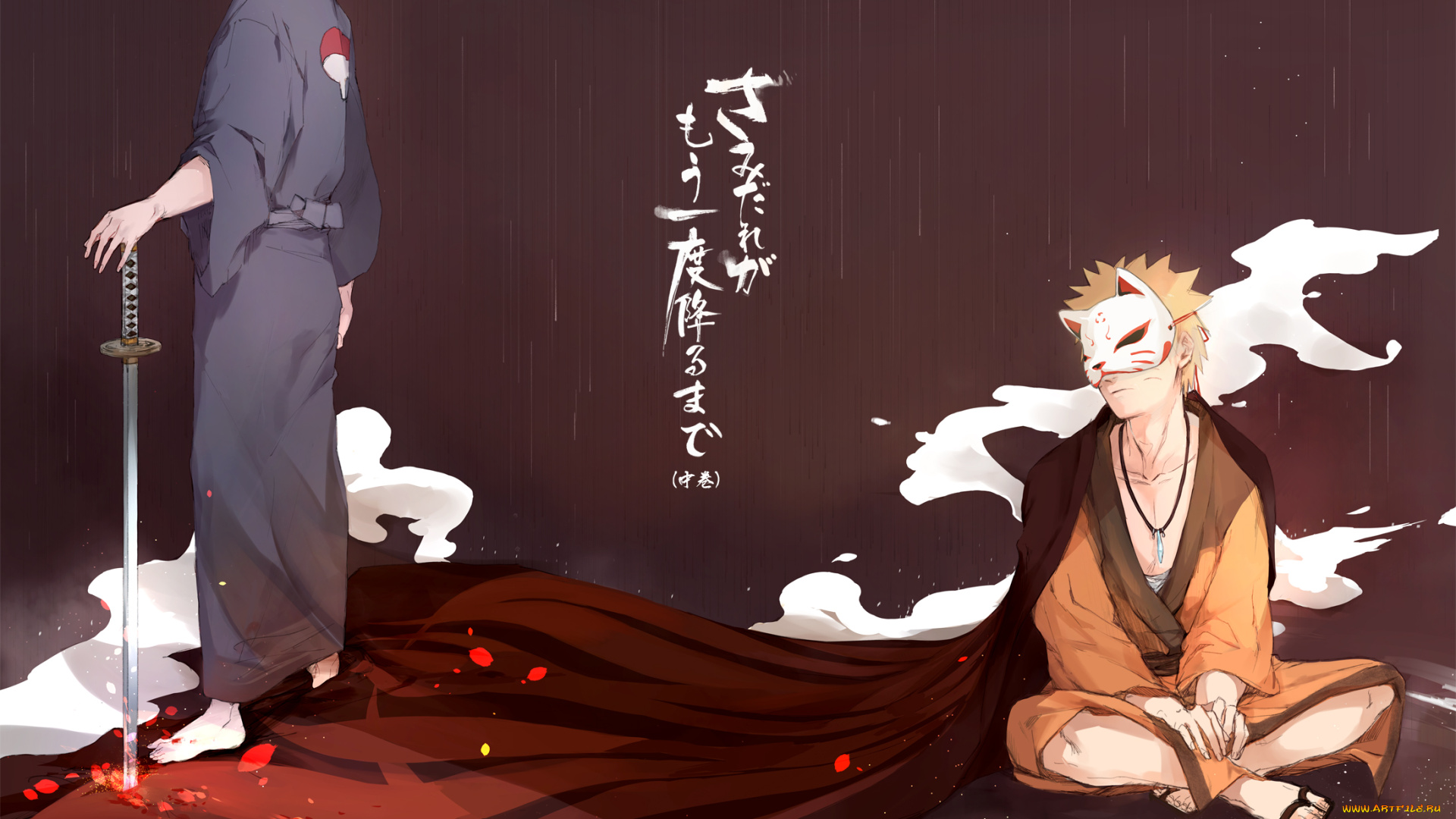 аниме, naruto, uchiha, sasuke, uzumaki