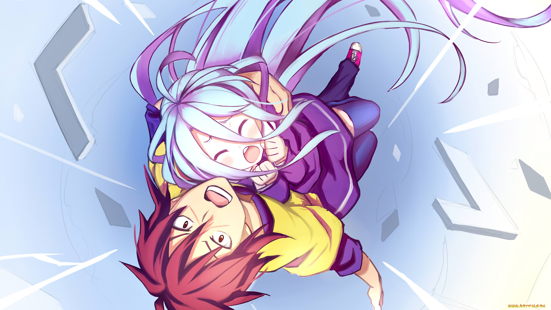 аниме, no, game, no, life, нет, игры, жизни