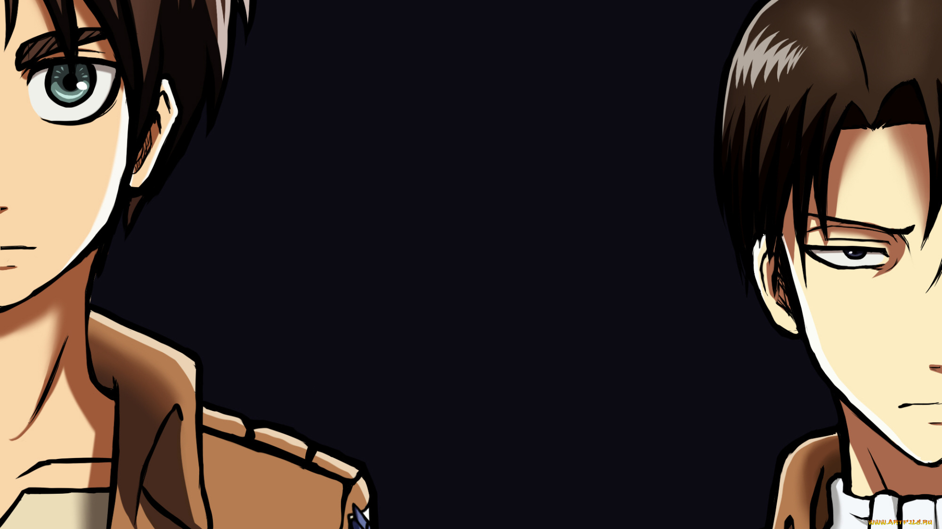 аниме, shingeki, no, kyojin, атака, титанов