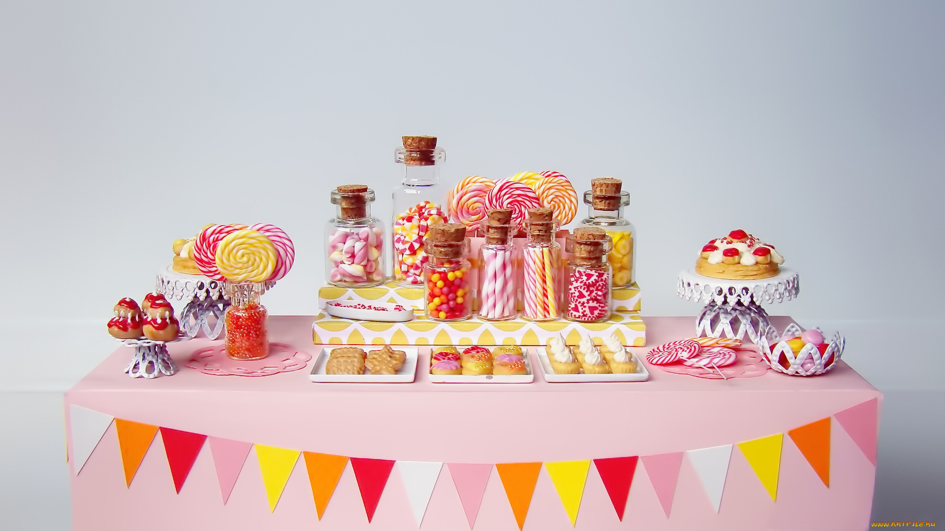 еда, разное, леденцы, пирожные, конфеты