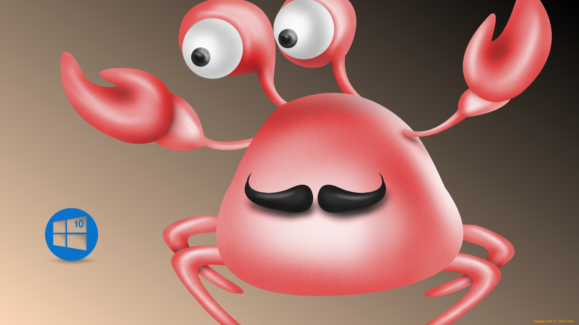 компьютеры, windows, , 10, фон, логотип