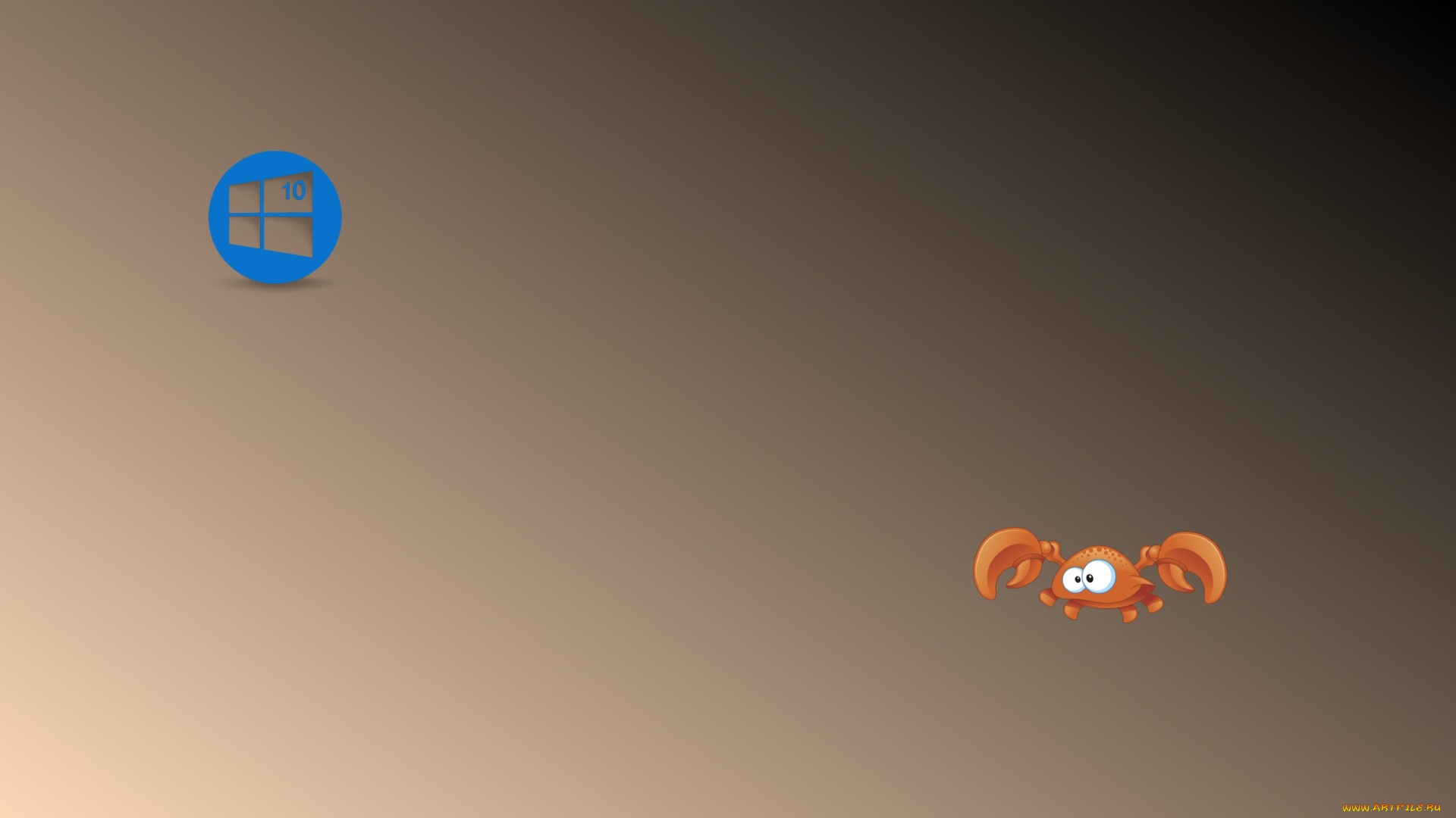 компьютеры, windows, , 10, логотип, фон