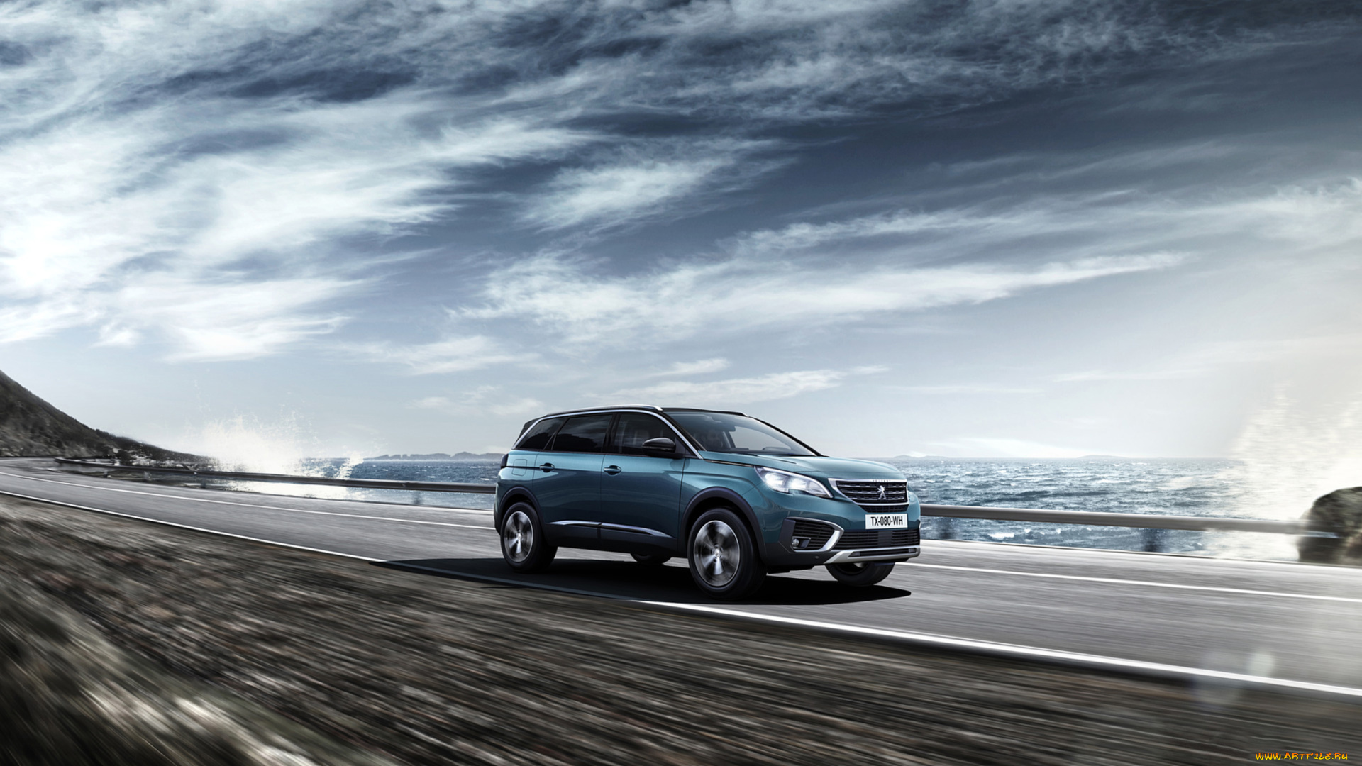 peugeot, 5008, 2017, автомобили, peugeot, 5008, 2017