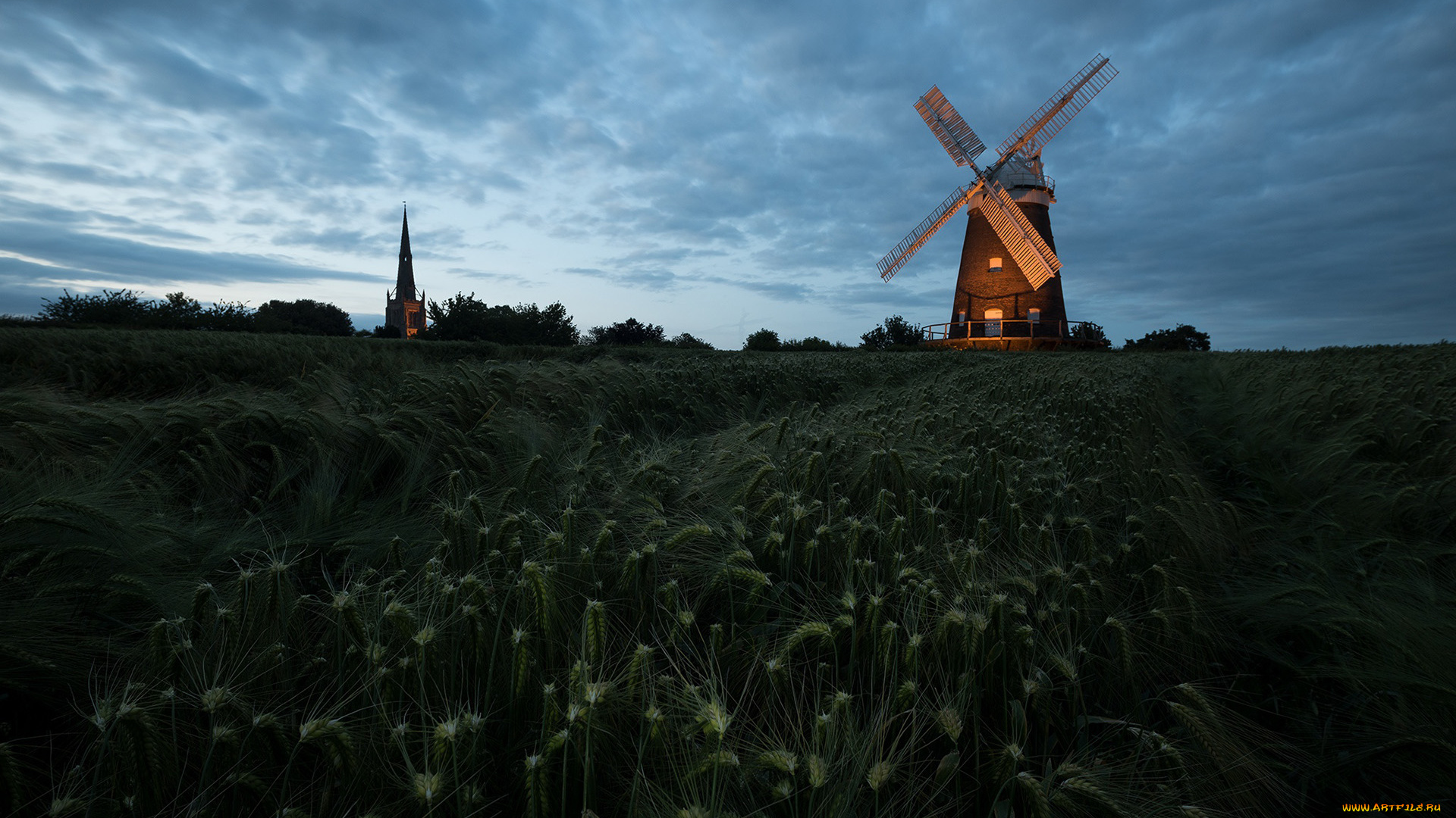 разное, мельницы, мельница