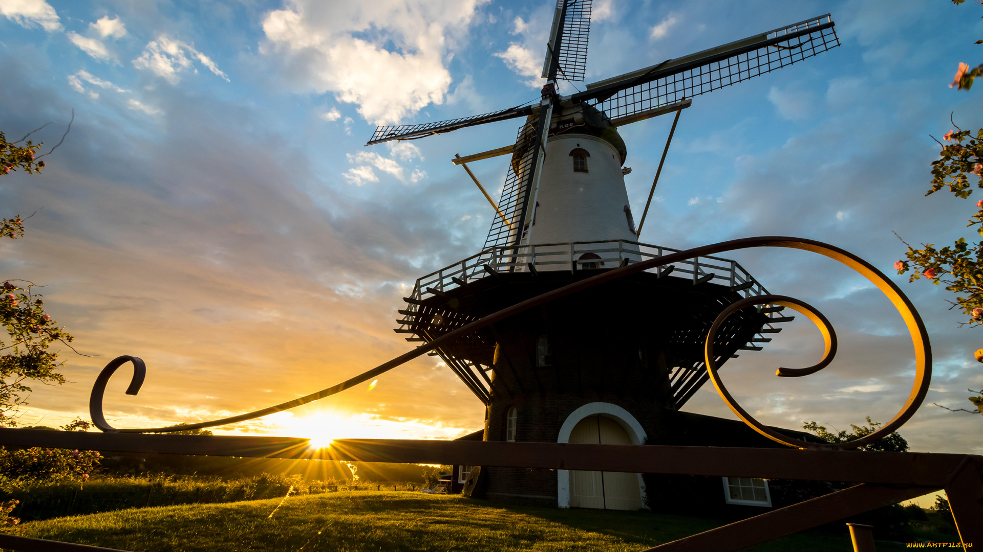 разное, мельницы, мельница