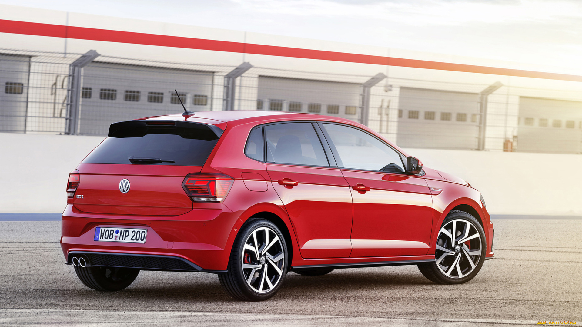 volkswagen, polo, gti, 2018, автомобили, volkswagen, 2018, gti, polo