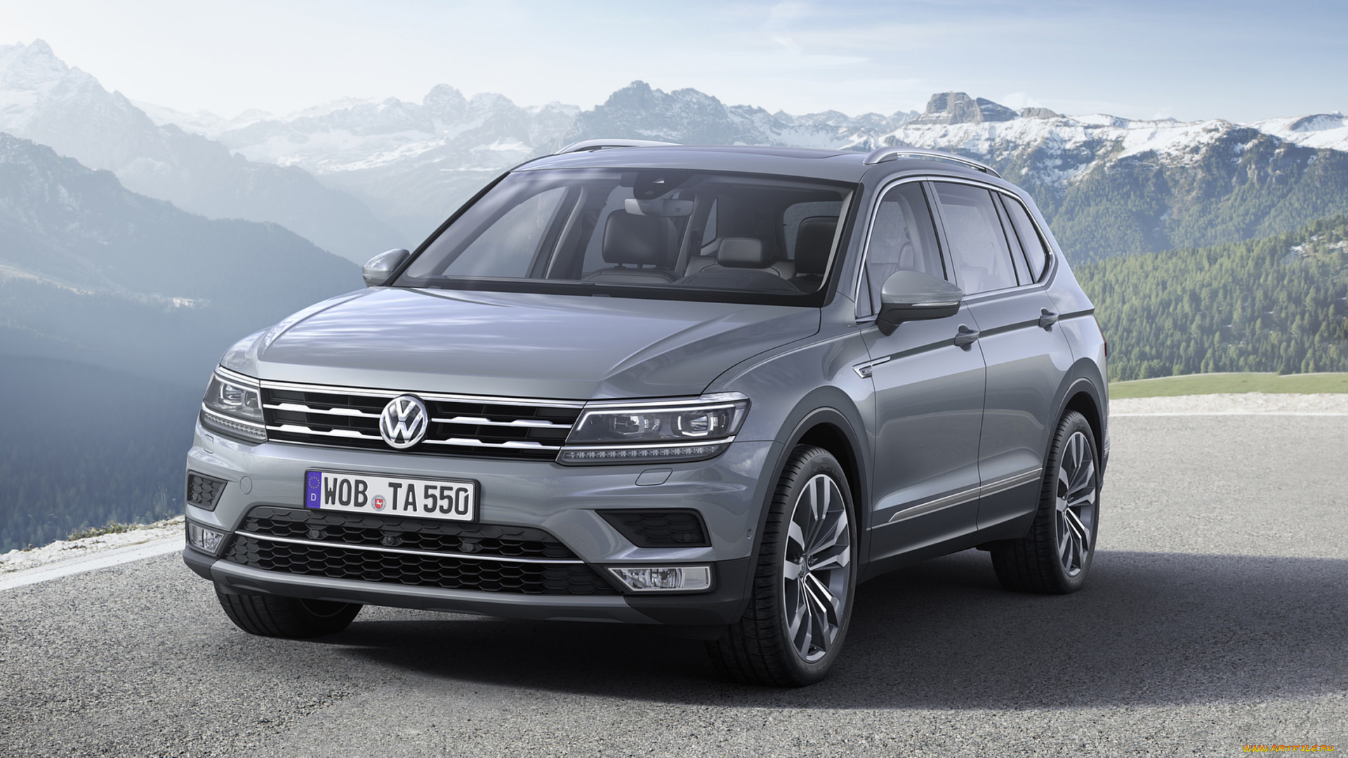 volkswagen, tiguan, allspace, highline, 4motion, 2018, автомобили, volkswagen, 2018, highline, 4motion, tiguan, allspace