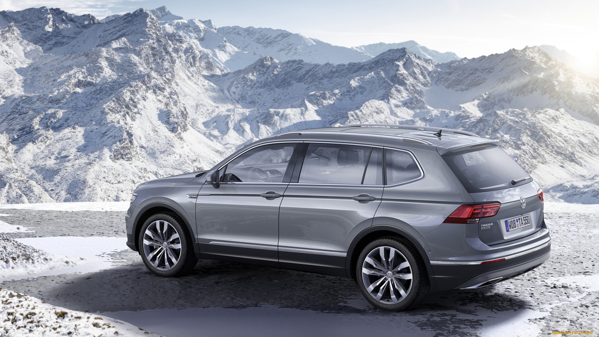 volkswagen, tiguan, allspace, highline, 4motion, 2018, автомобили, volkswagen, highline, 2018, 4motion, tiguan, allspace